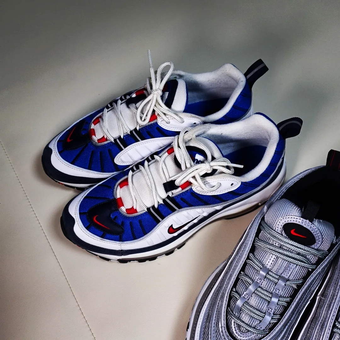 Nike Air Max 98 Gundam 2018, Nike x Denham Air Max 95 Volt 착용 스타일 - 5