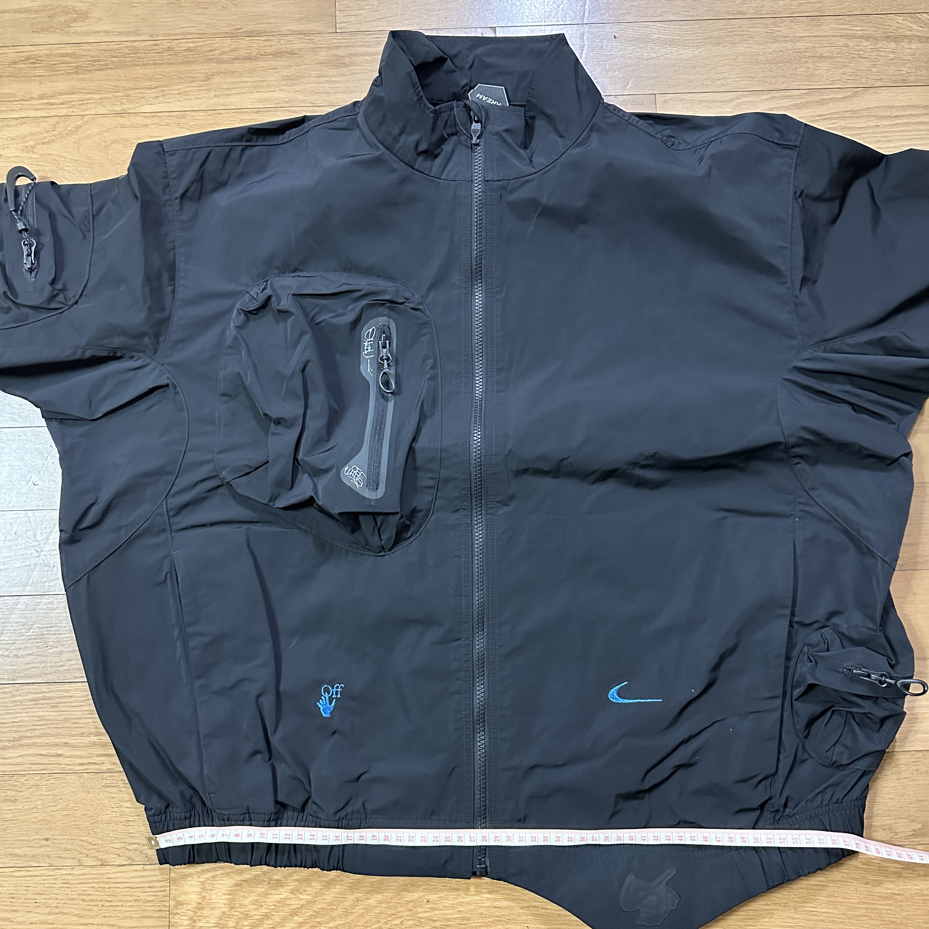 Nike x Off-White NRG Track Suit Black - Asia 착용 스타일 - 2