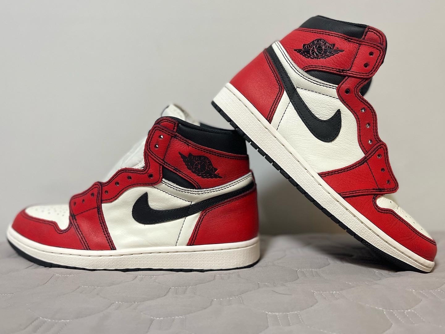 Jordan 1 Retro High OG Defiant SB LA to Chicago 착용 스타일 - 1