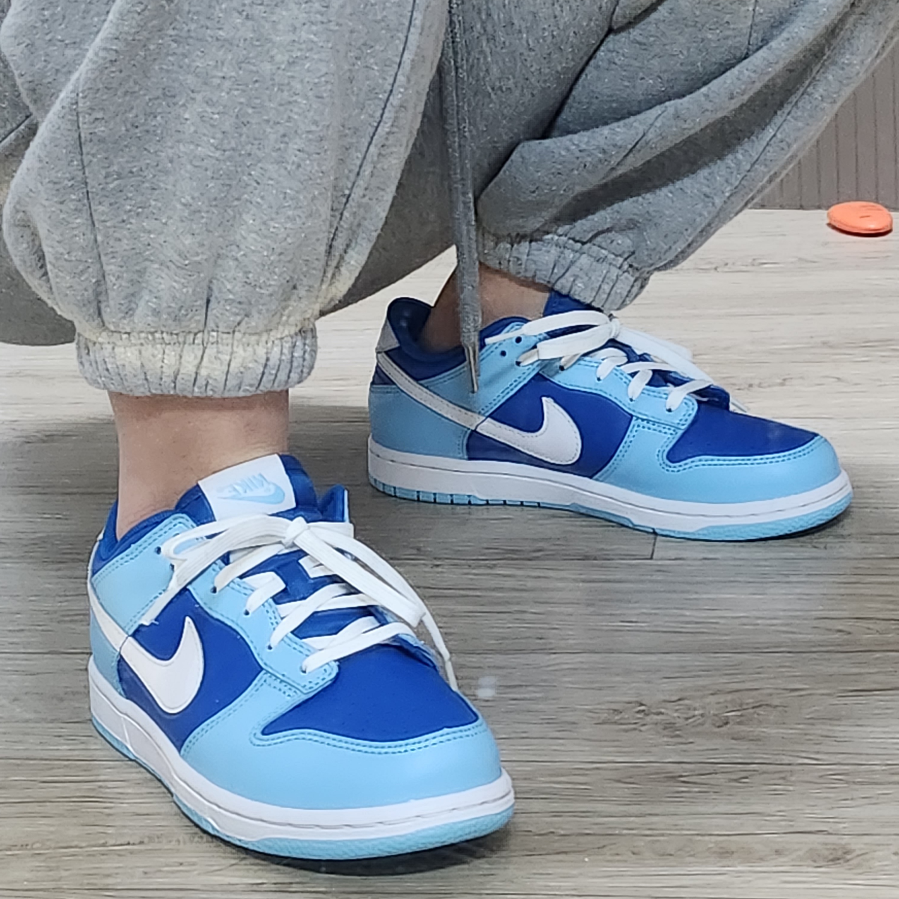 (PS) Nike Dunk Low Retro QS Argon 착용 스타일 - 5