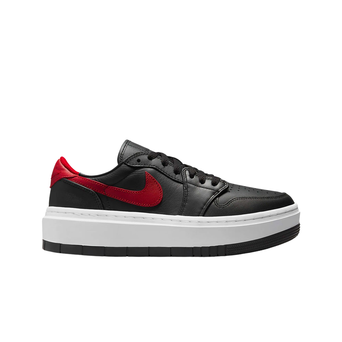 (W) 조던 1 엘리베이트 로우 블랙 짐레드((W) Jordan 1 Elevate Low Black Gym Red)