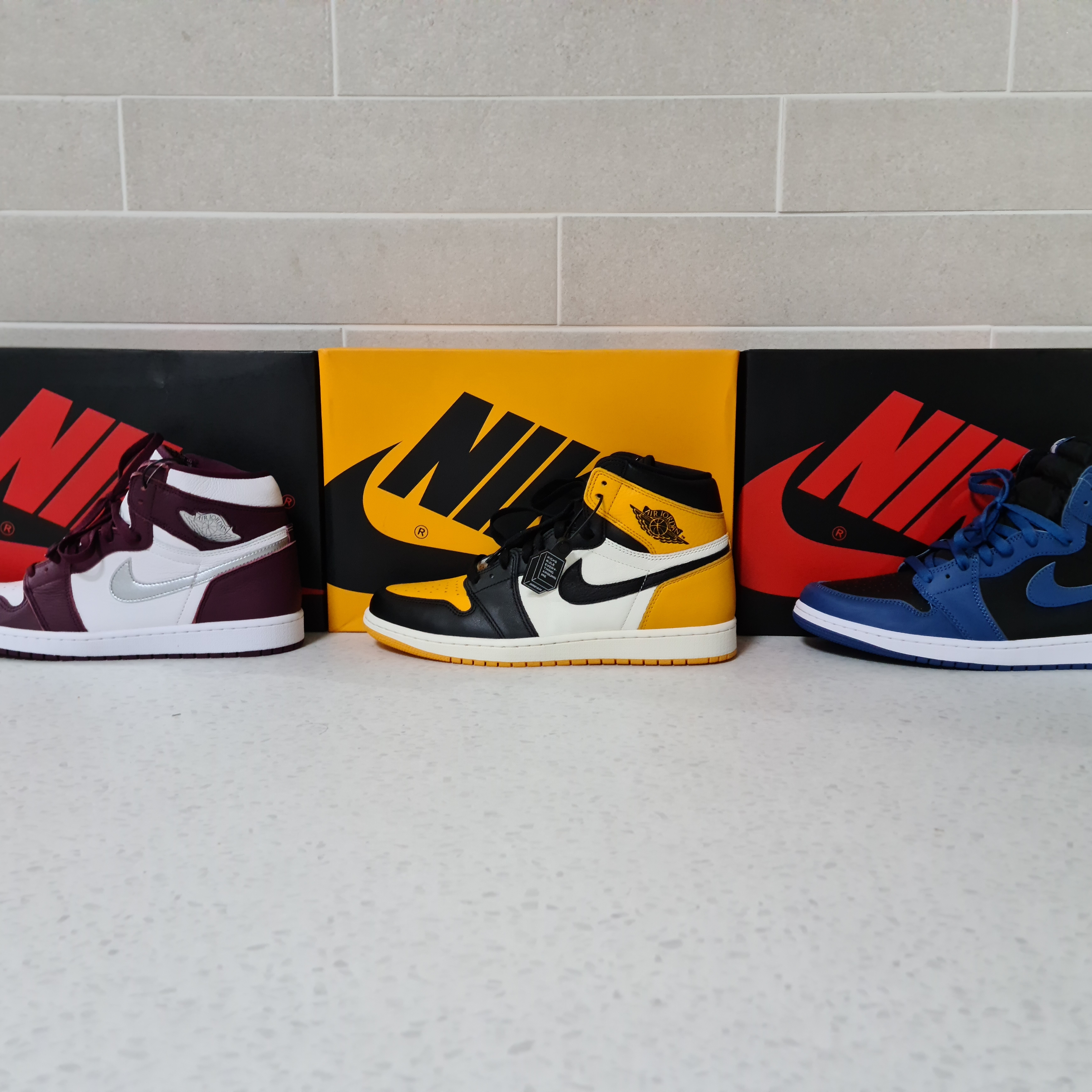 Jordan 1 Retro High OG Stealth, Jordan 1 Retro High OG Taxi 착용 스타일 - 3
