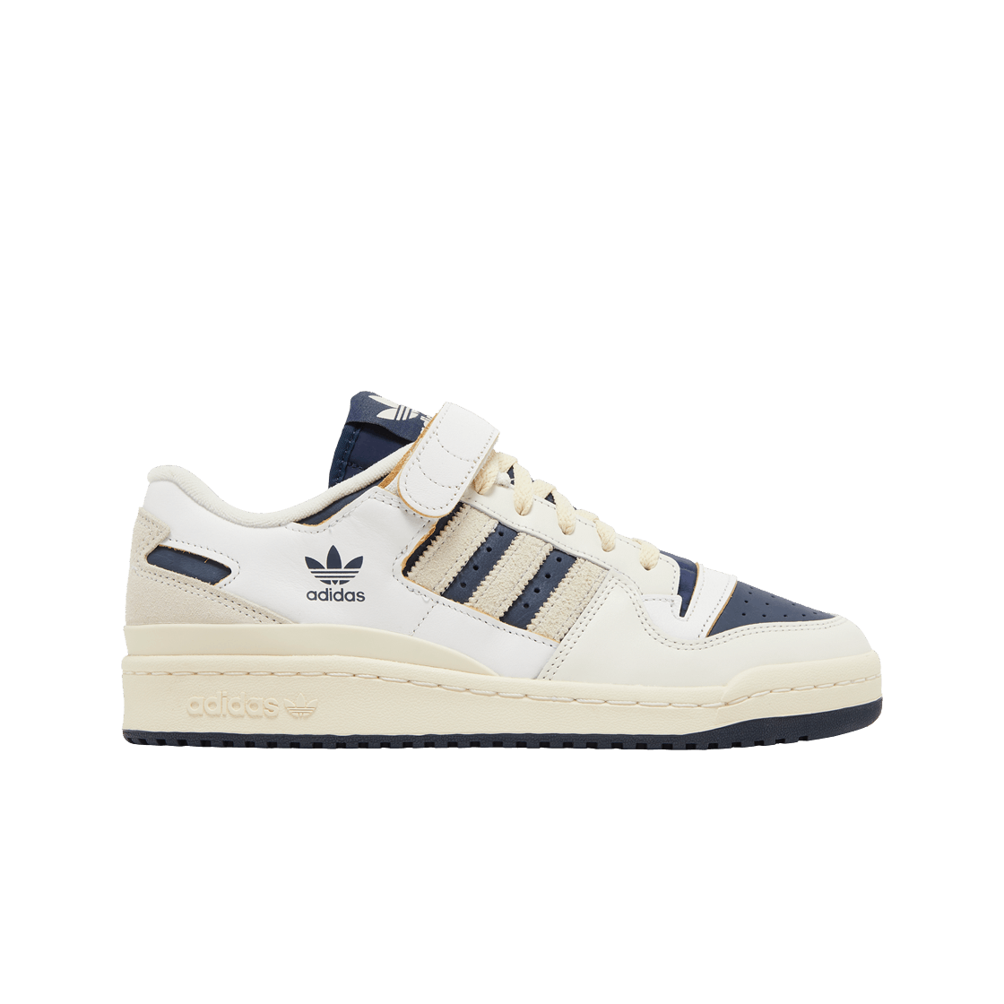 아디다스 포럼 84 로우 오프 화이트 컬리지에이트 네이비