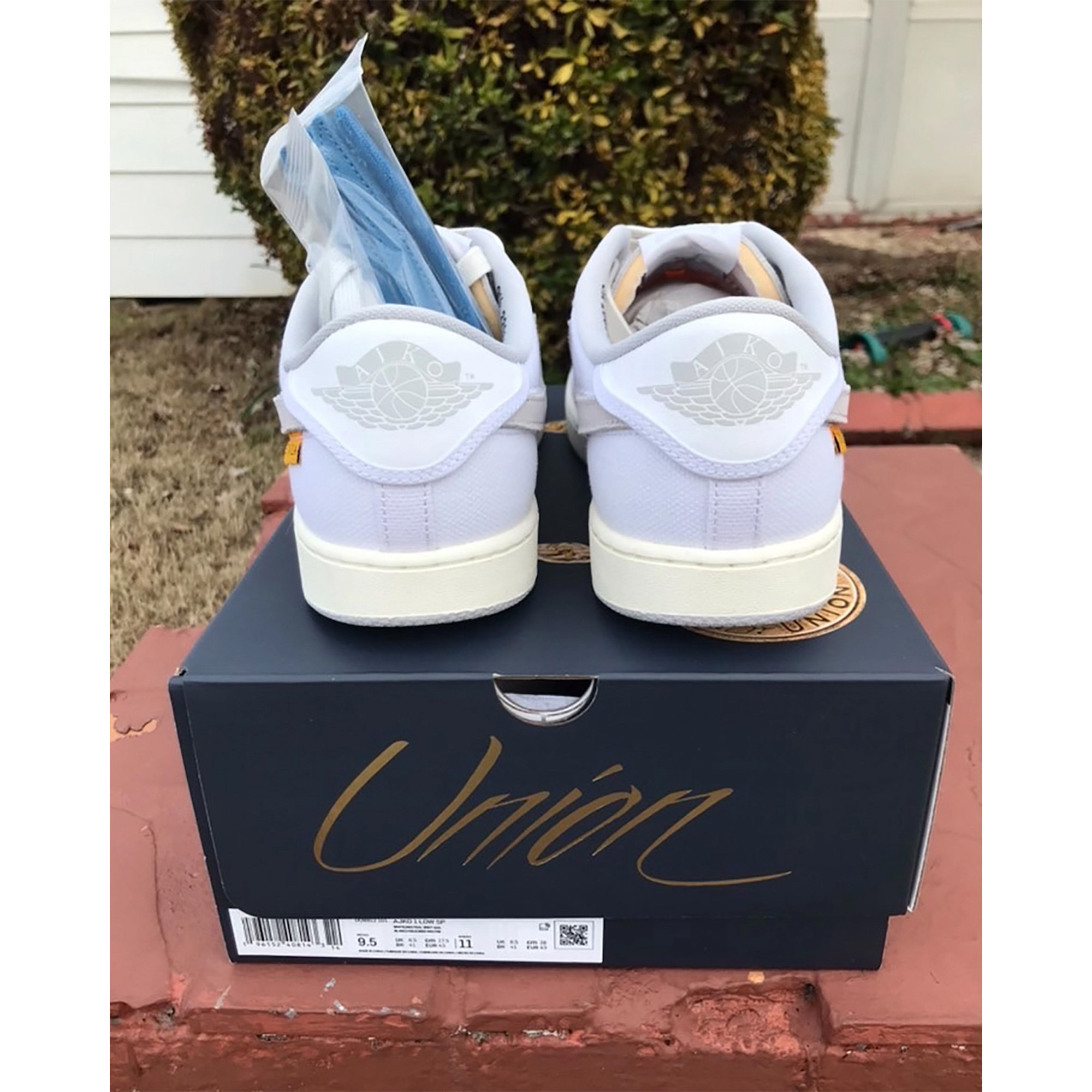 Jordan 1 x Union KO Low White 착용 스타일 - 5