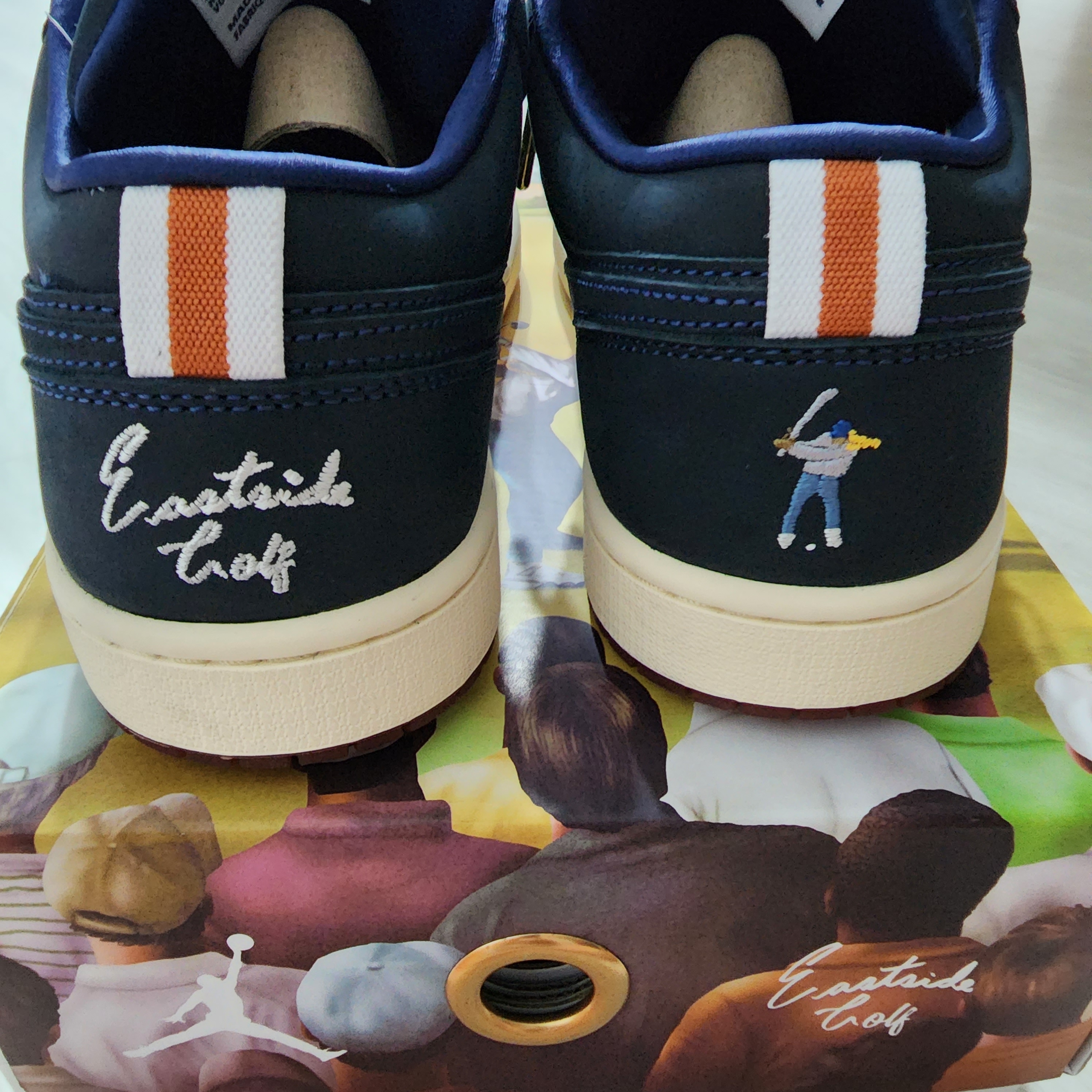 Jordan 1 x Eastside Golf Low Midnight Navy 착용 스타일 - 4