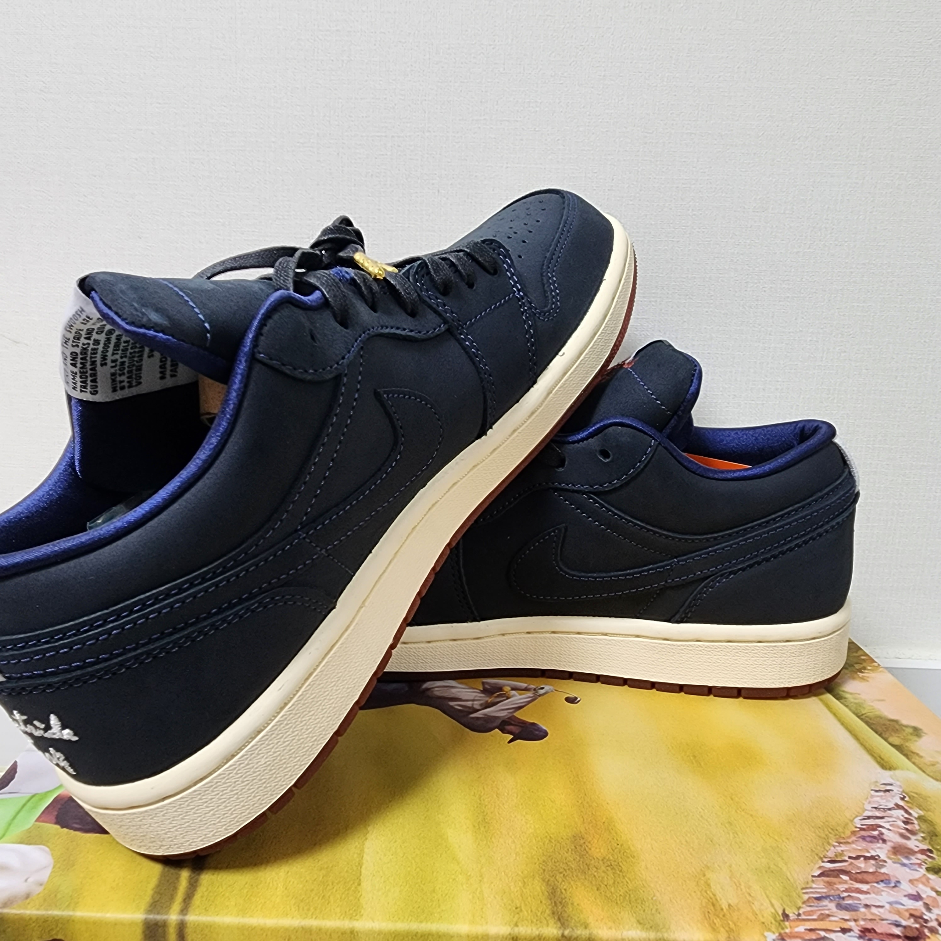 Jordan 1 x Eastside Golf Low Midnight Navy 착용 스타일 - 3