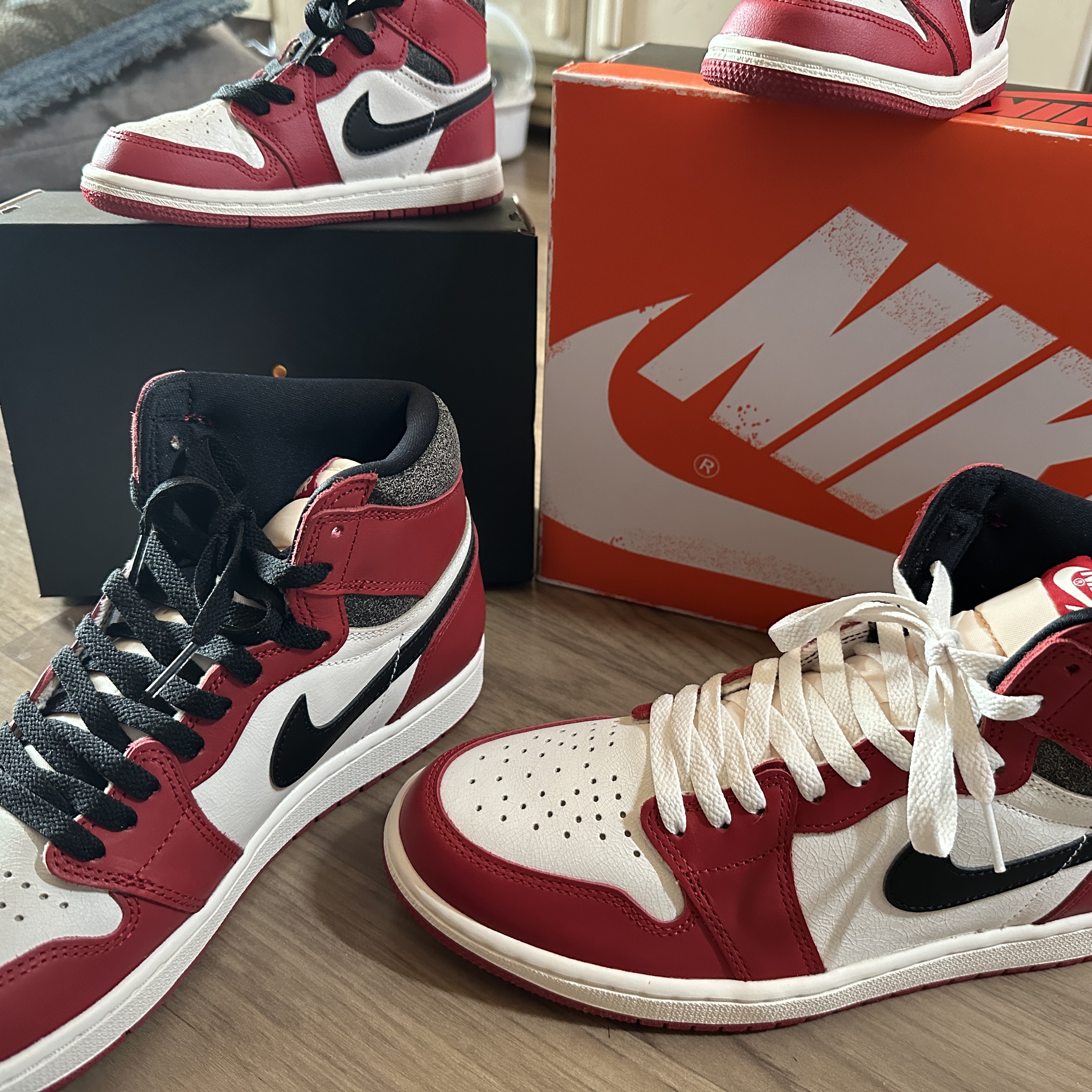 Nike SB Dunk Low Sandy, Jordan 1 Retro High OG Chicago 2022 착용 스타일 - 2