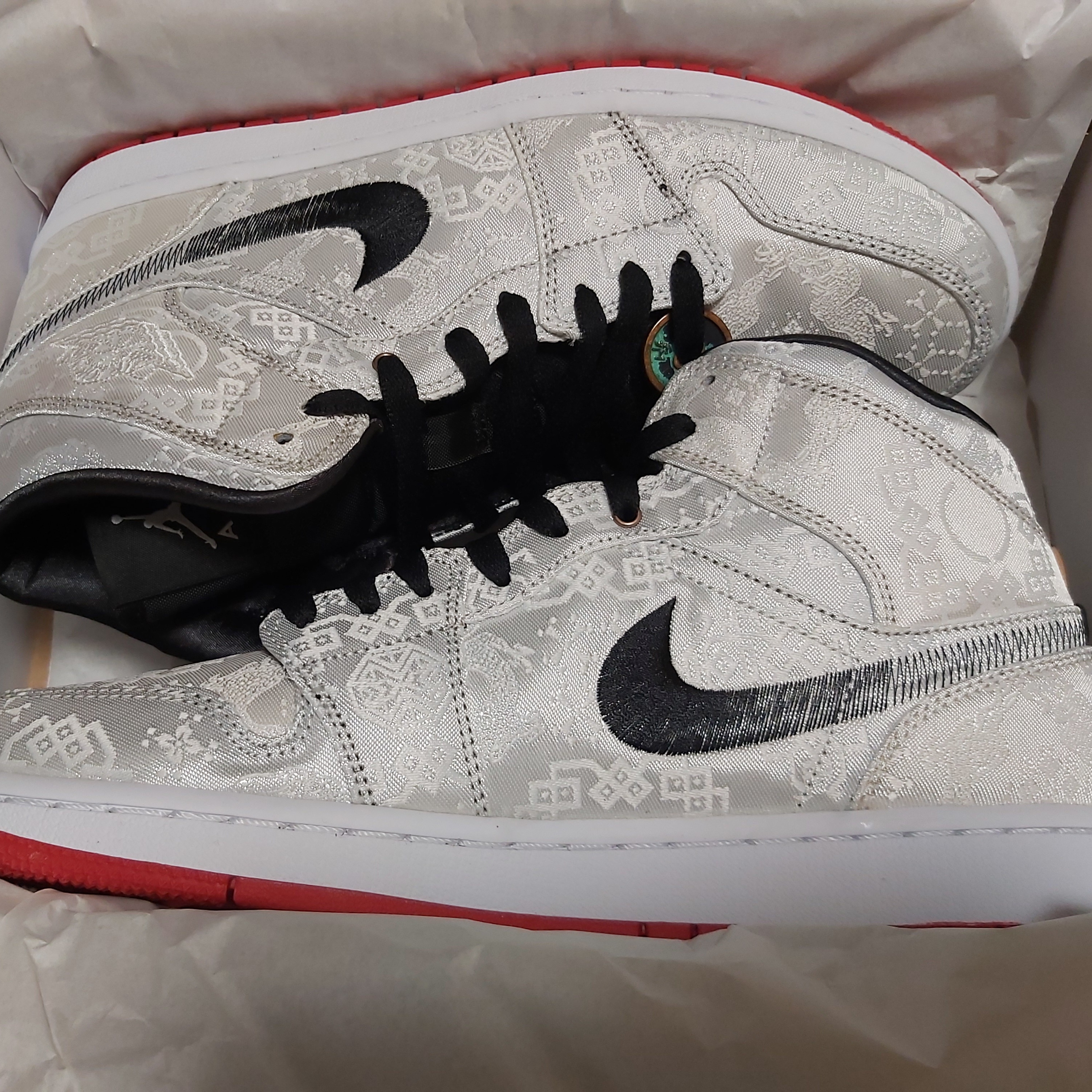 Jordan 1 x Clot Mid SE Fearless Edison Chen 착용 스타일
