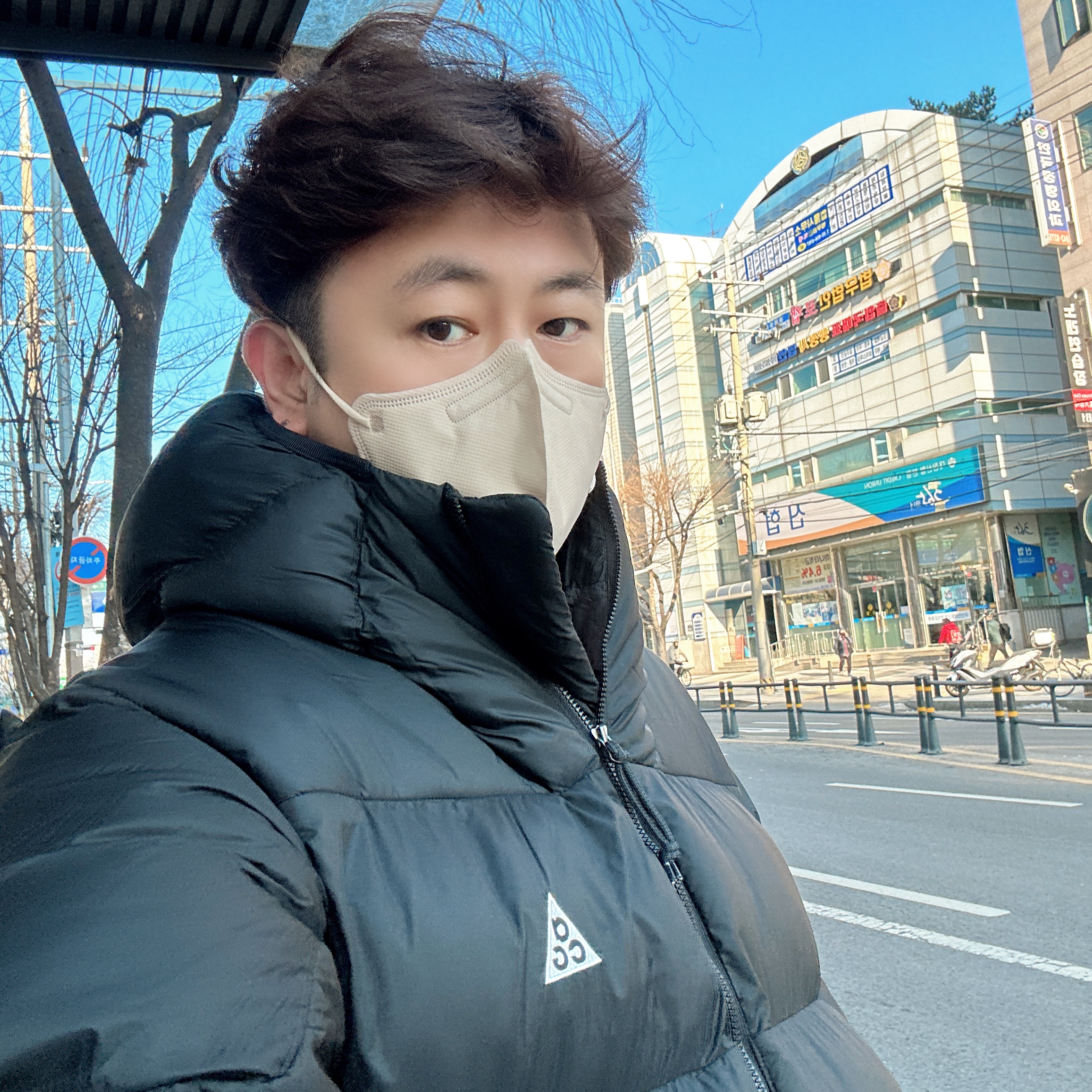 Nike ACG Therma-Fit ADV Lunar Lake Puffer Jacket Black - Asia 착용 스타일