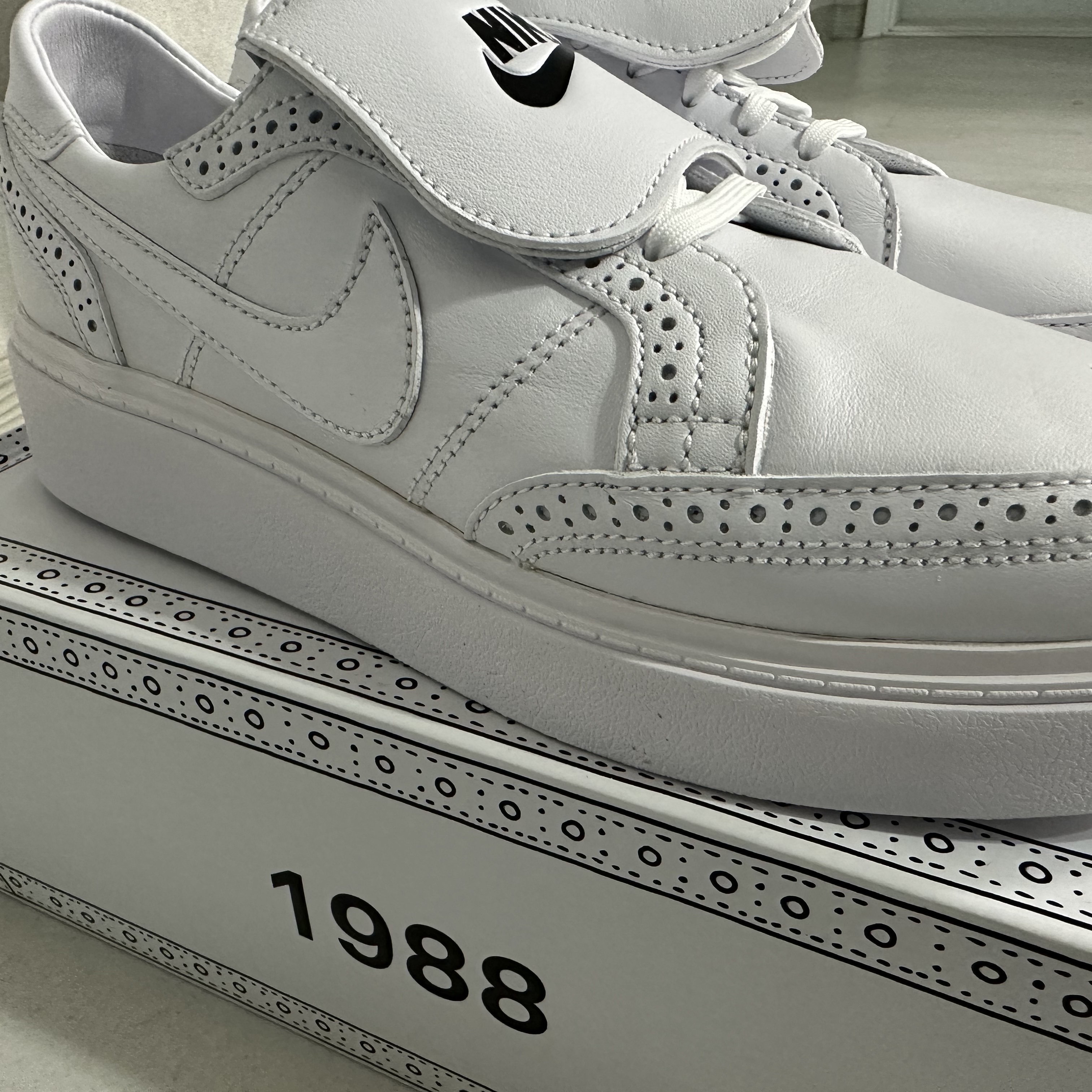 Nike x Peaceminusone Kwondo1 White 착용 스타일 - 1