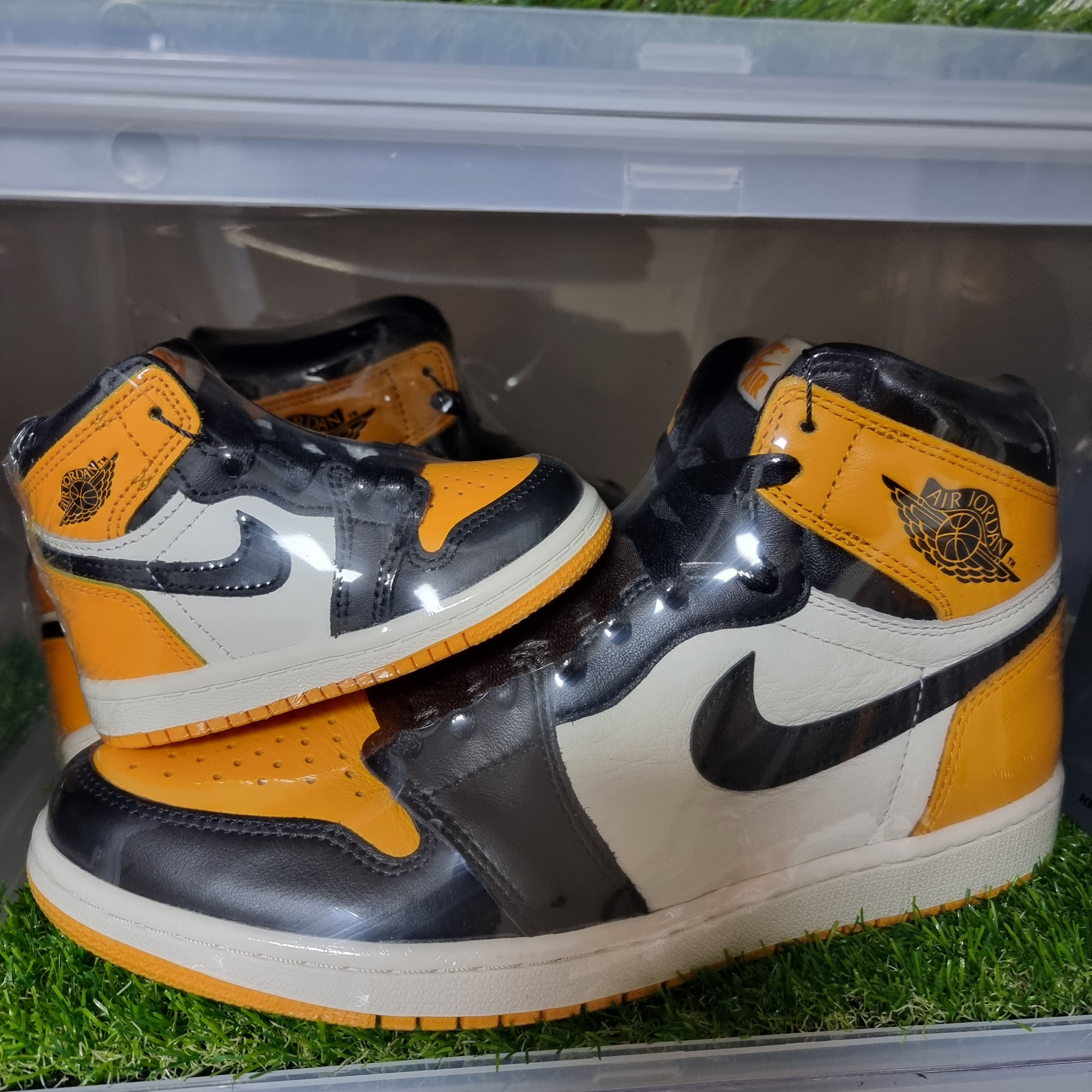 Jordan 1 Retro High OG Taxi 착용 스타일