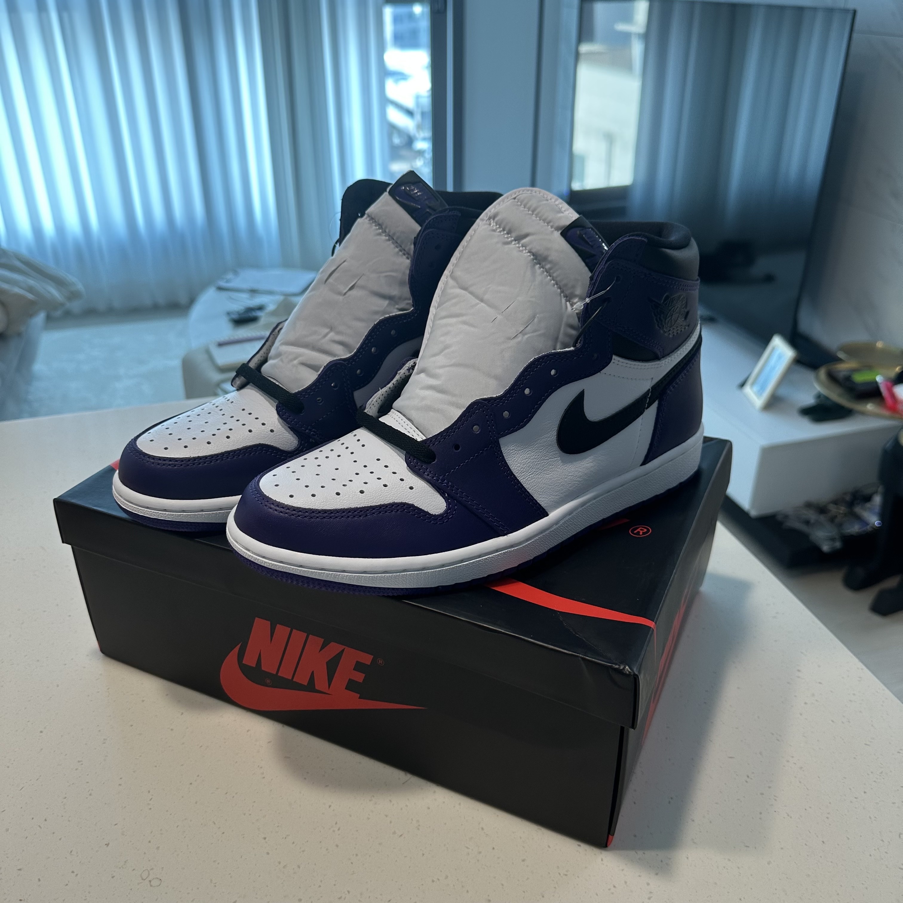 Jordan 1 Retro High OG Court Purple 2020 착용 스타일