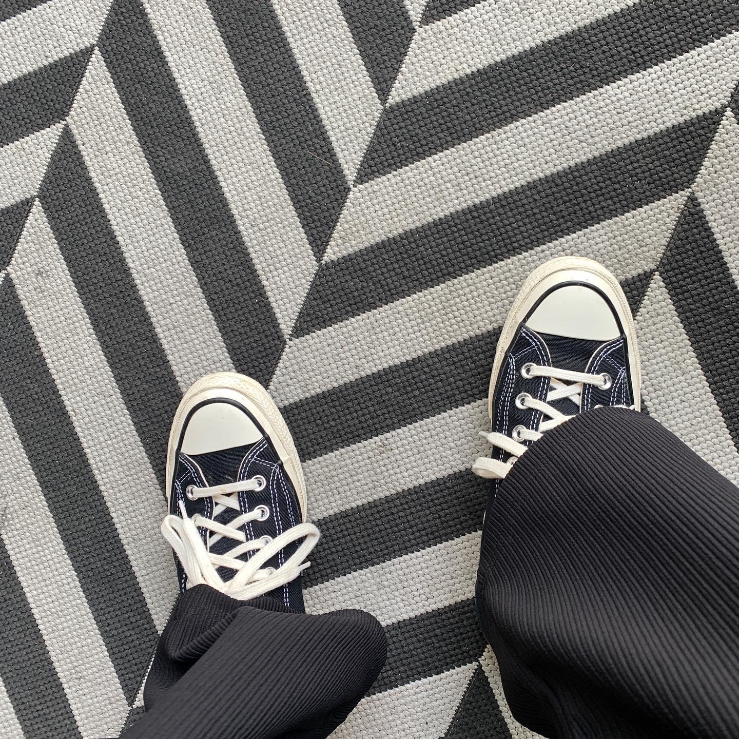 Converse Chuck 70 Ox Black - Standard 착용 스타일 - 2