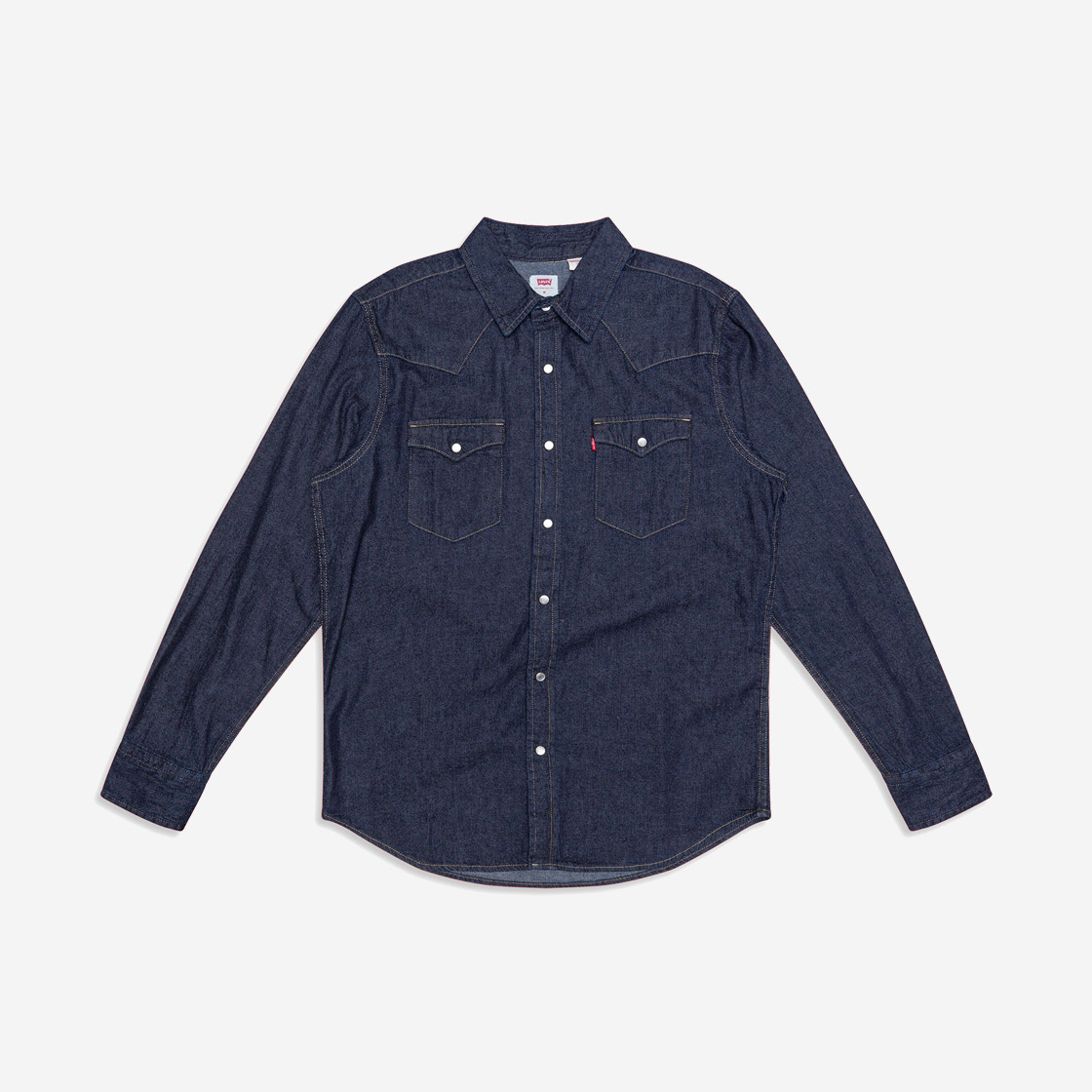 85745-0002 Levi's Standard Fit Classic Western Shirt Indigo