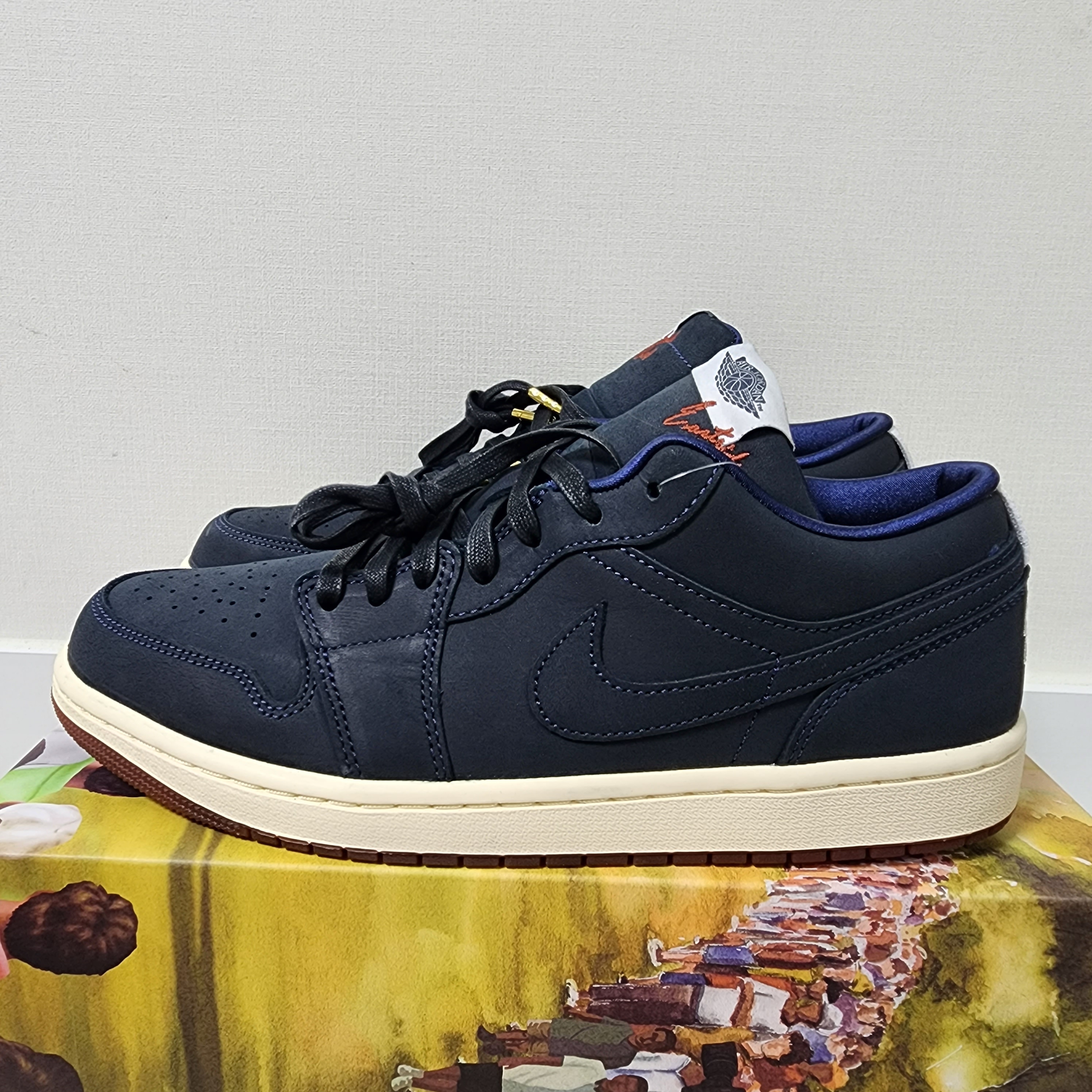 Jordan 1 x Eastside Golf Low Midnight Navy 착용 스타일 - 2