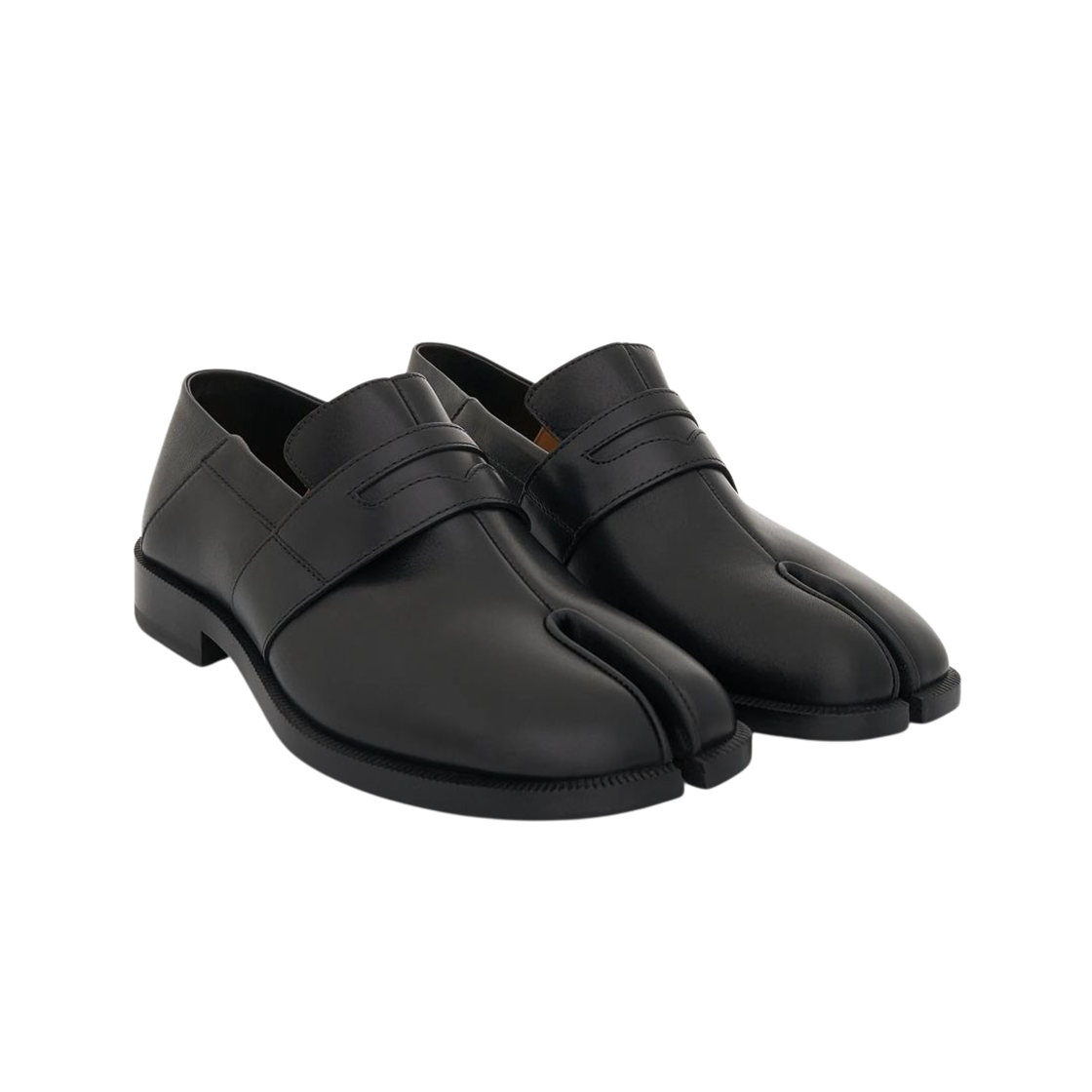 (W) 메종 마르지엘라 타비 슈즈 블랙((W) Maison Margiela Tabi Shoes Black) - 2