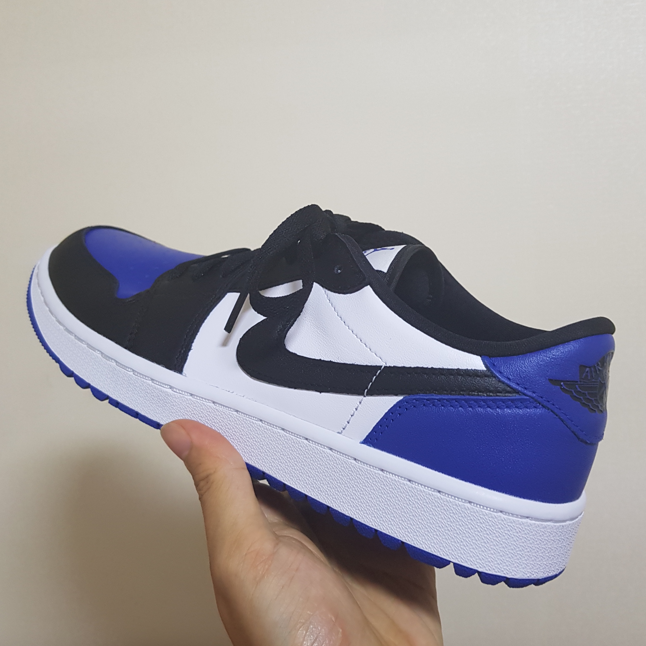 Jordan 1 Low Golf Sport Royal 착용 스타일
