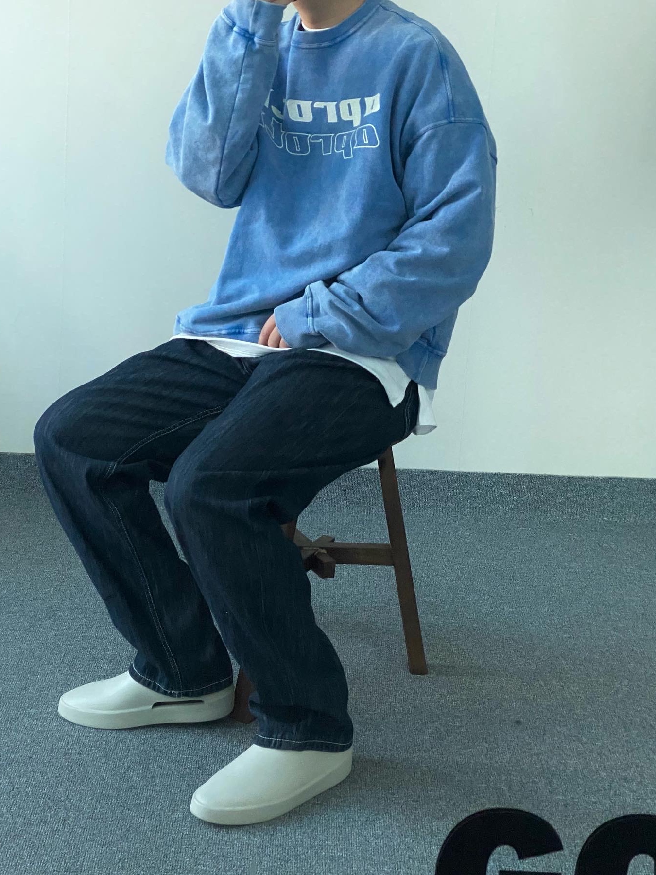 Fear of God The California Cement 착용 스타일