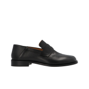 Maison Margiela Tabi Leather Lace-Up Shoes Black