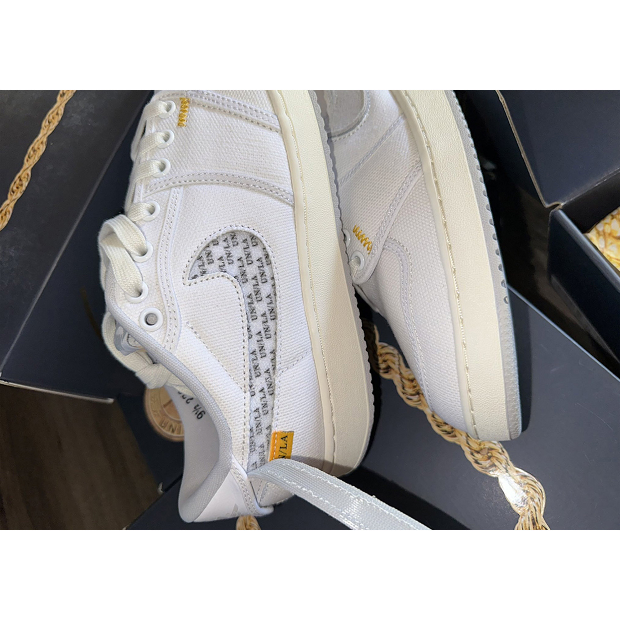 Jordan 1 x Union KO Low White 착용 스타일 - 4
