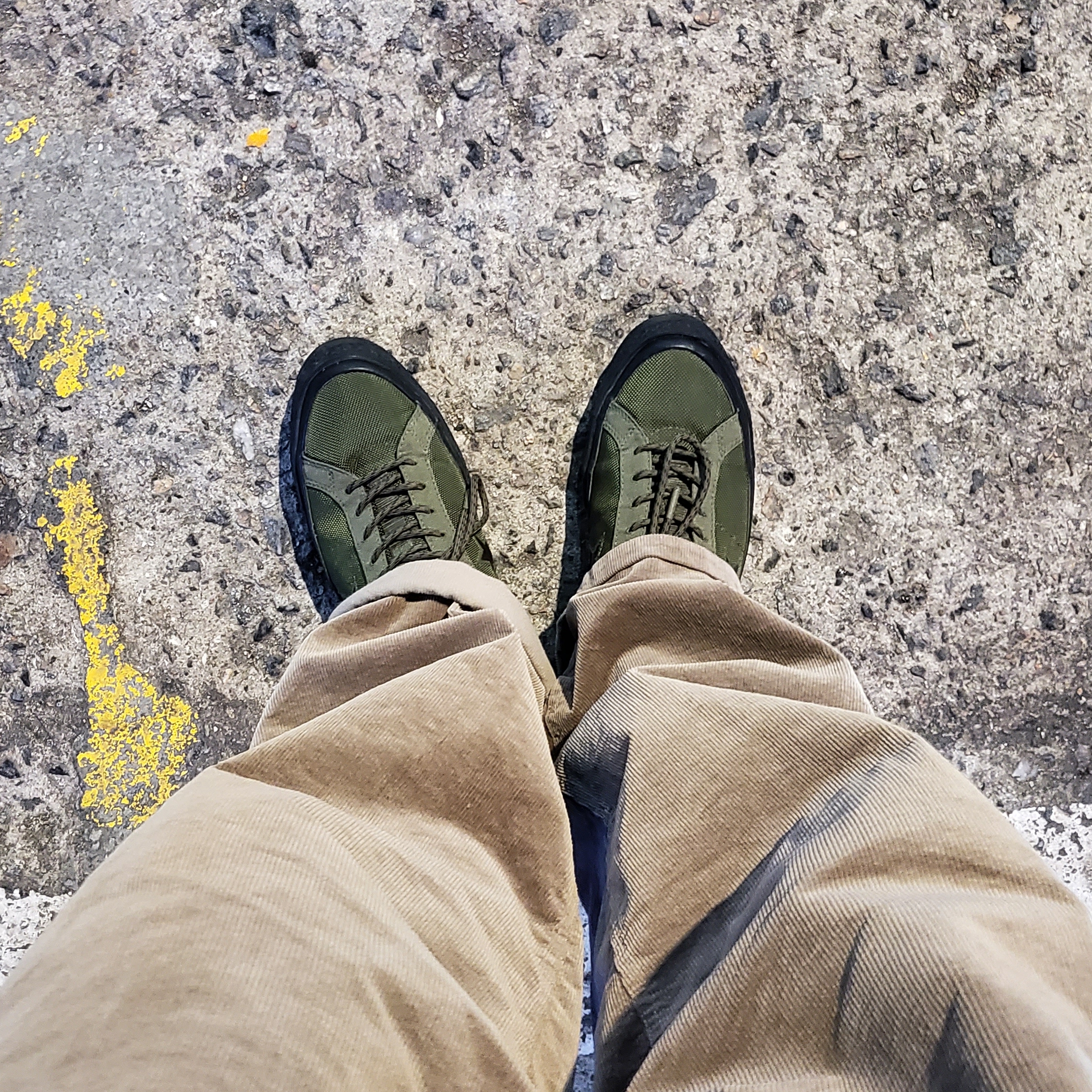 Converse x Carhartt WIP One Star Ox Olive 착용 스타일
