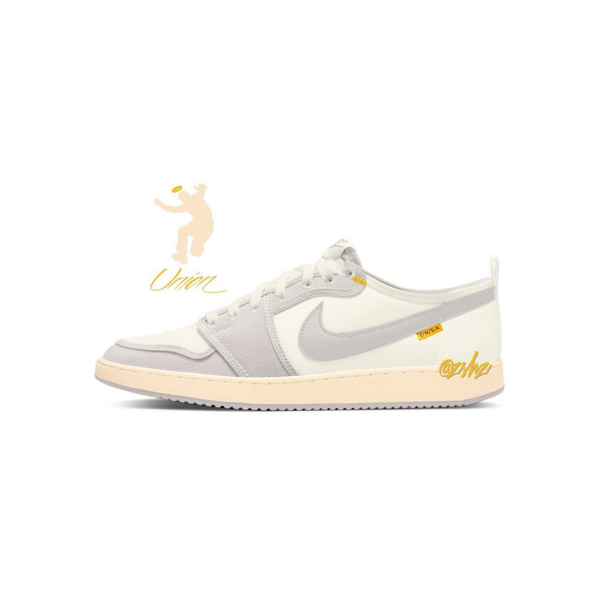 Jordan 1 x Union KO Low White 착용 스타일 - 2