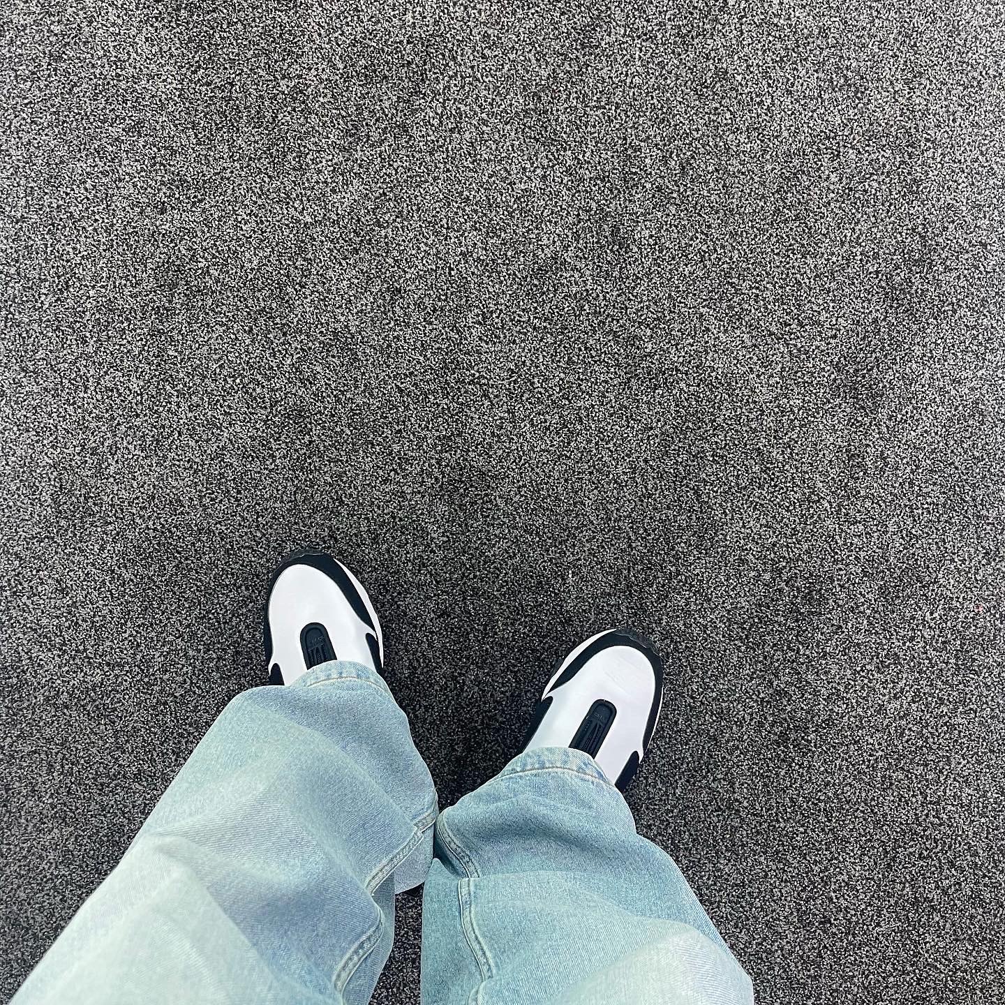 Nike x Comme des Garcons Homme Plus Air Max Sunder SP White Black 착용 스타일