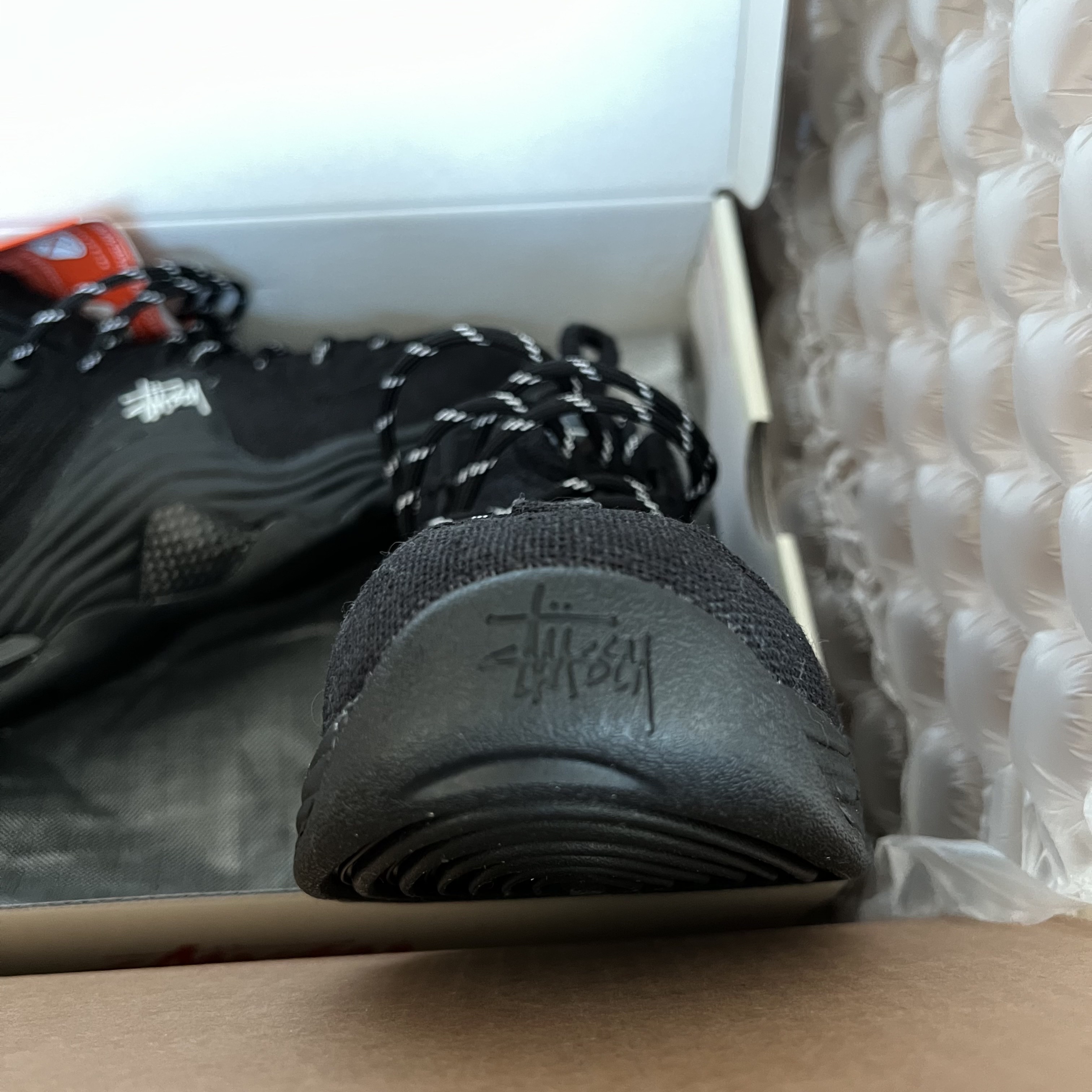 Nike x Stussy Air Penny II Black 착용 스타일 - 3