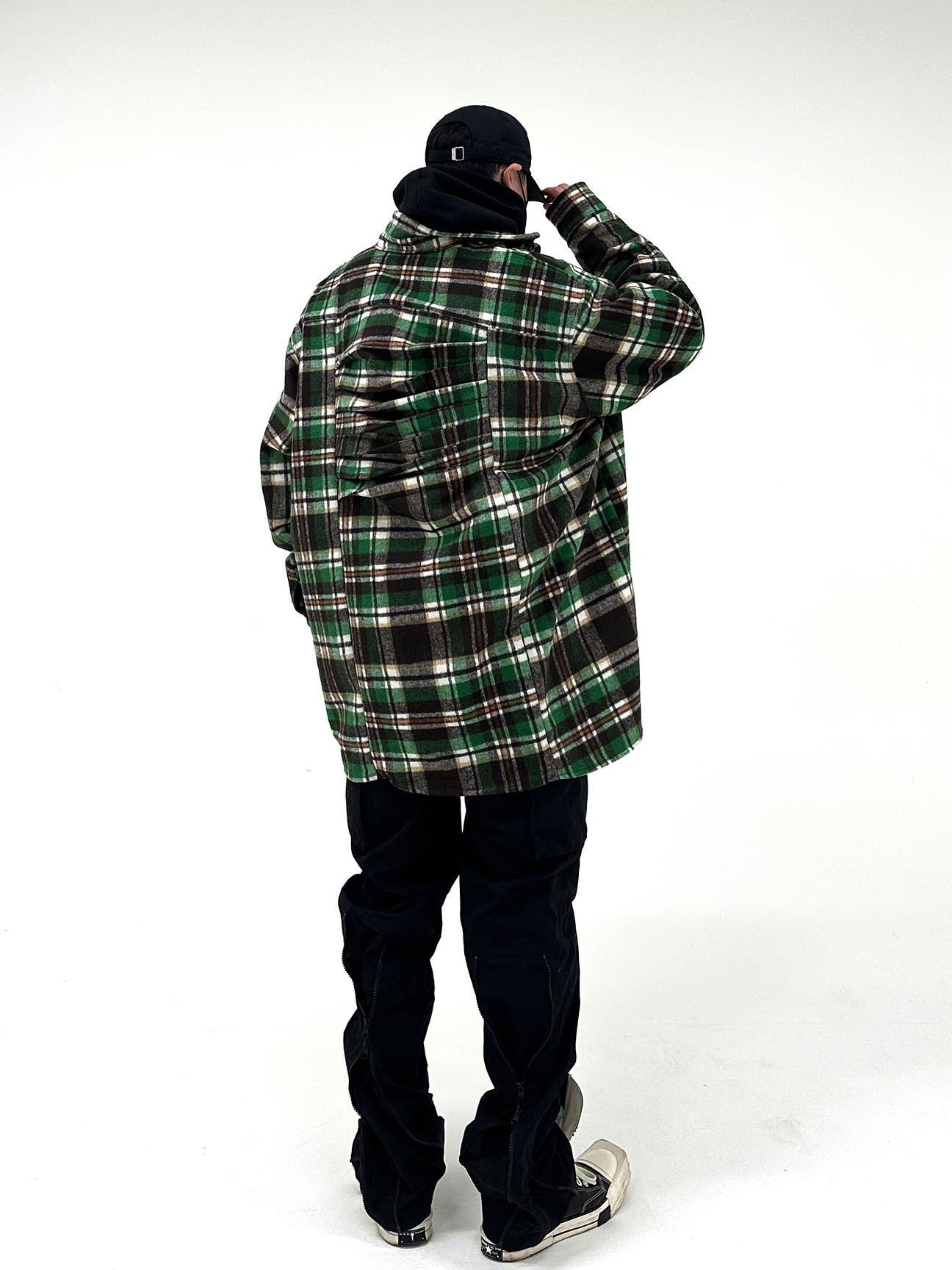 Converse x Drkshdw Turbodrk Chuck 70 Hi Black Lacquered Denim 착용 스타일 - 4
