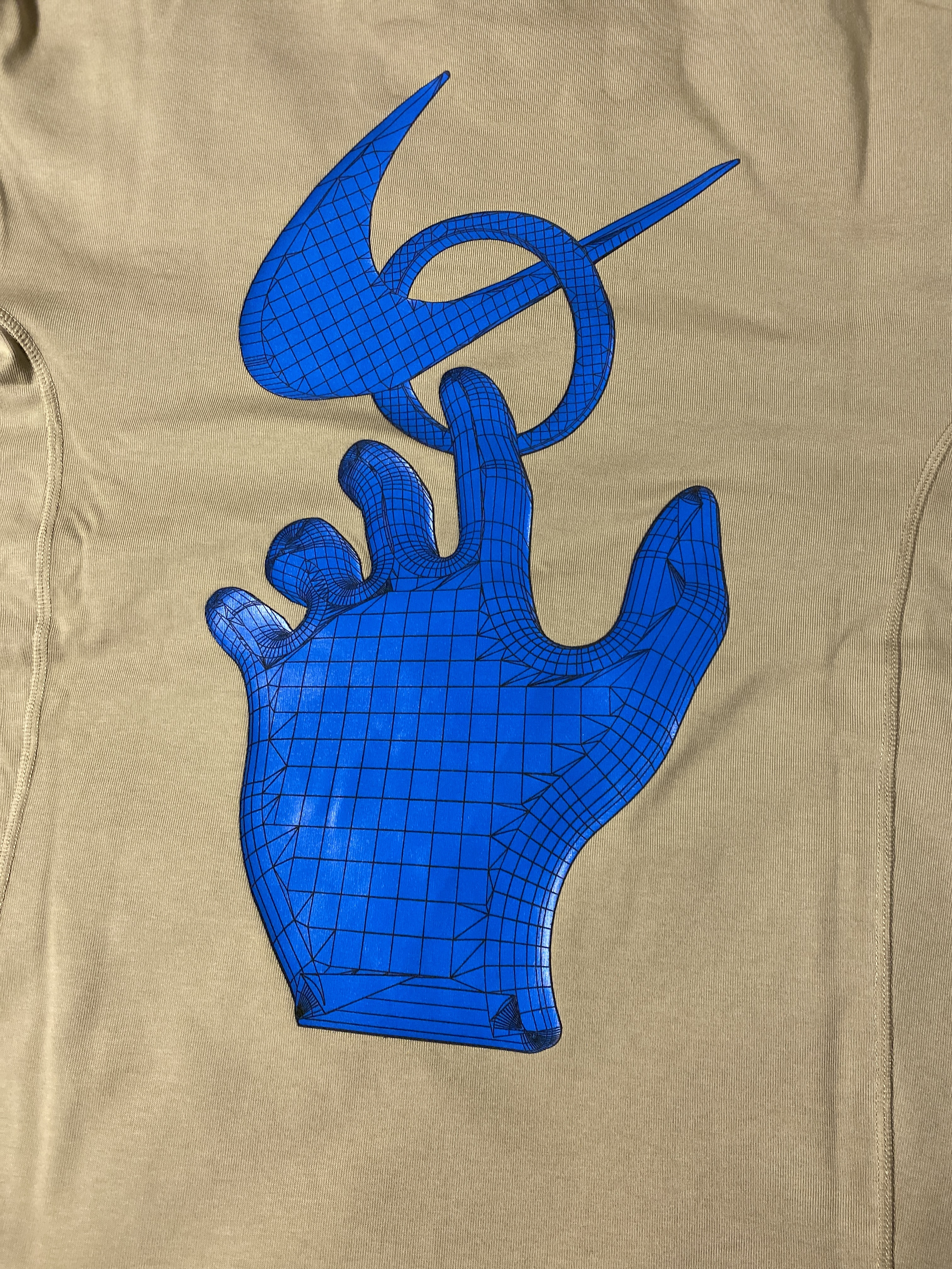 Nike x Off-White NRG T-Shirt Khaki - Asia 착용 스타일