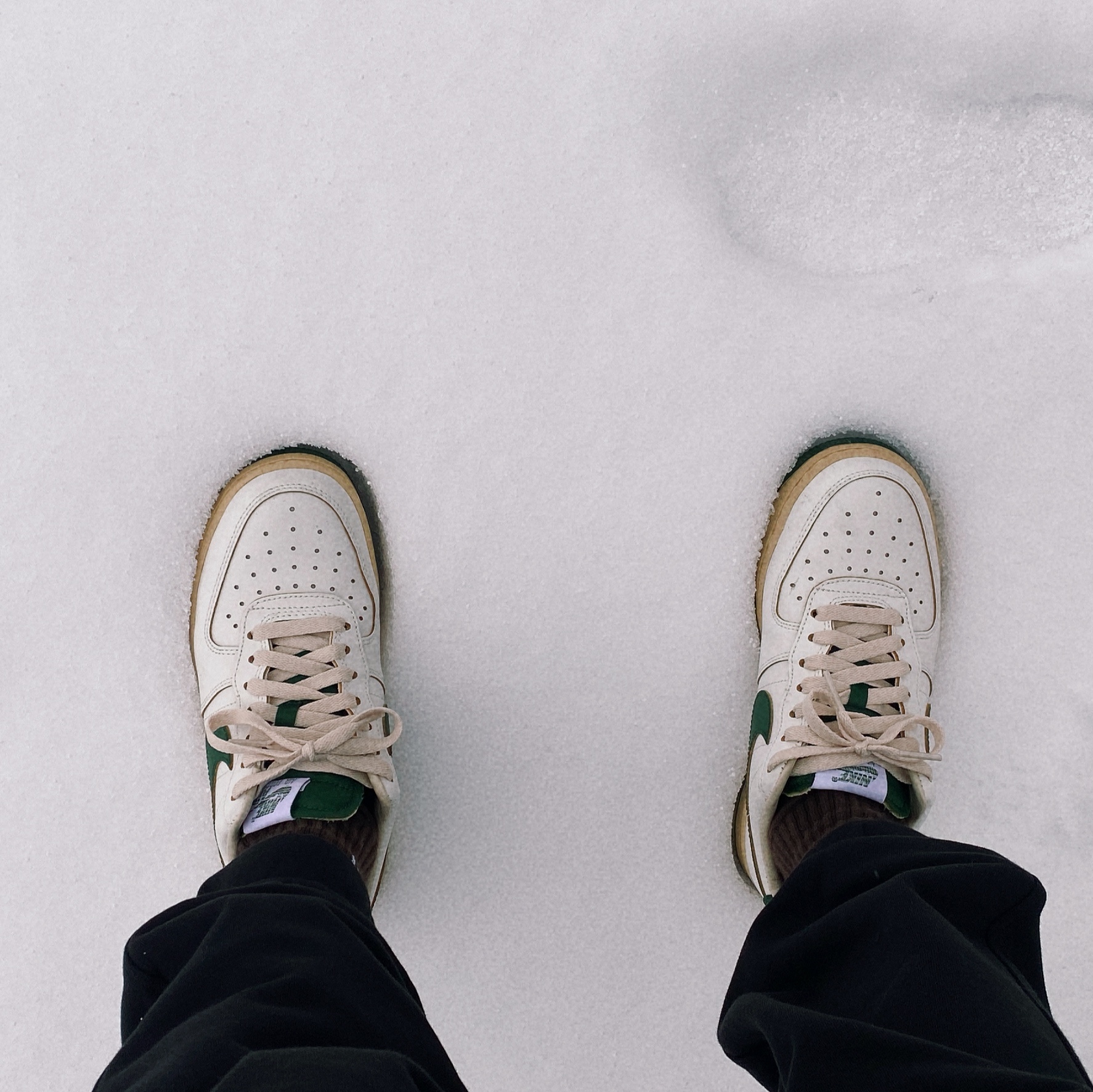 (W) Nike Air Force 1 Low Gorge Green 착용 스타일