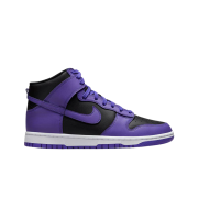 Nike Dunk High Retro Psychic Purple and Black