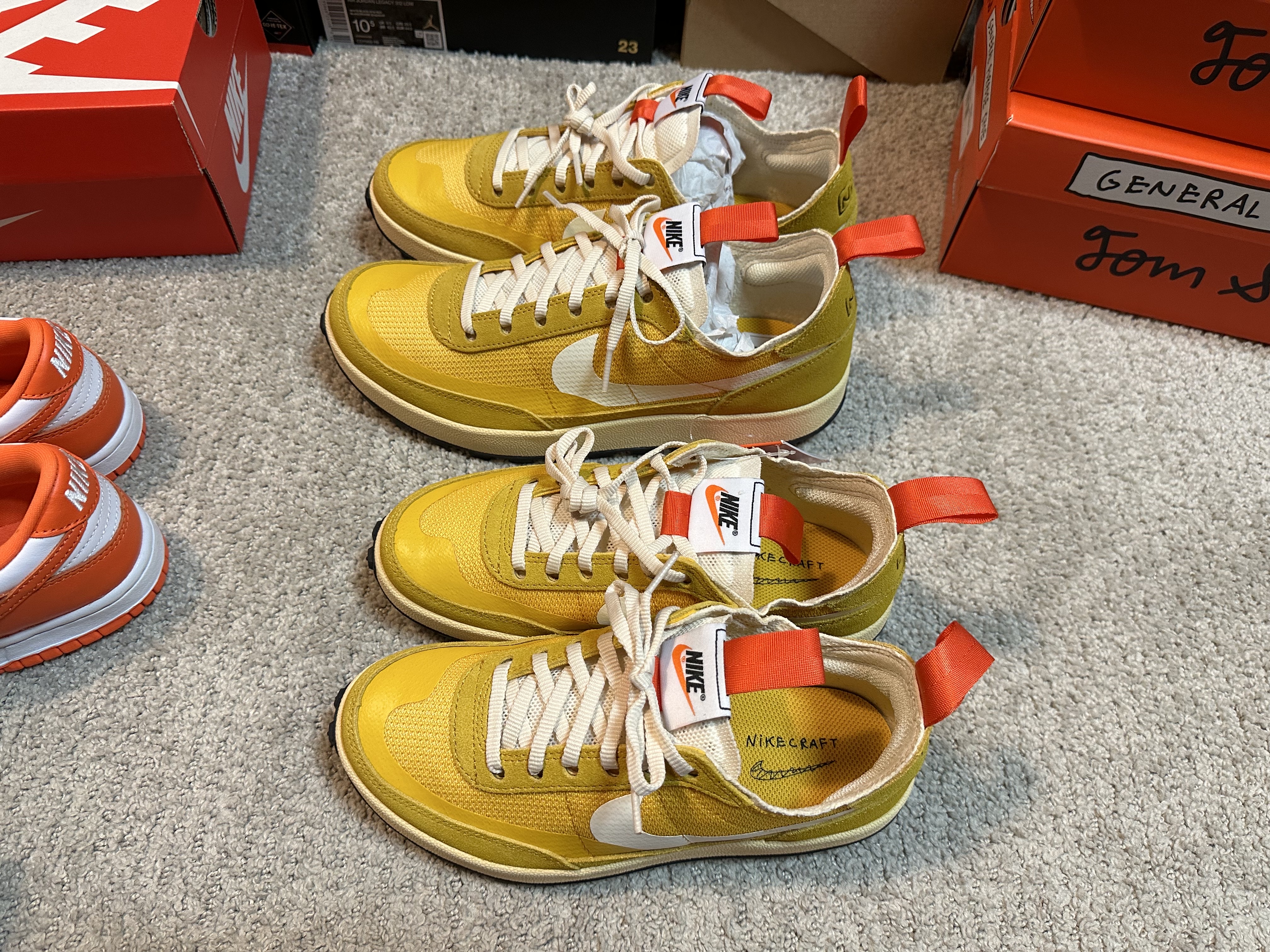 Nike Dunk Low SP Syracuse 2022, Nike x Tom Sachs General Purpose Shoe Archive 착용 스타일 - 4