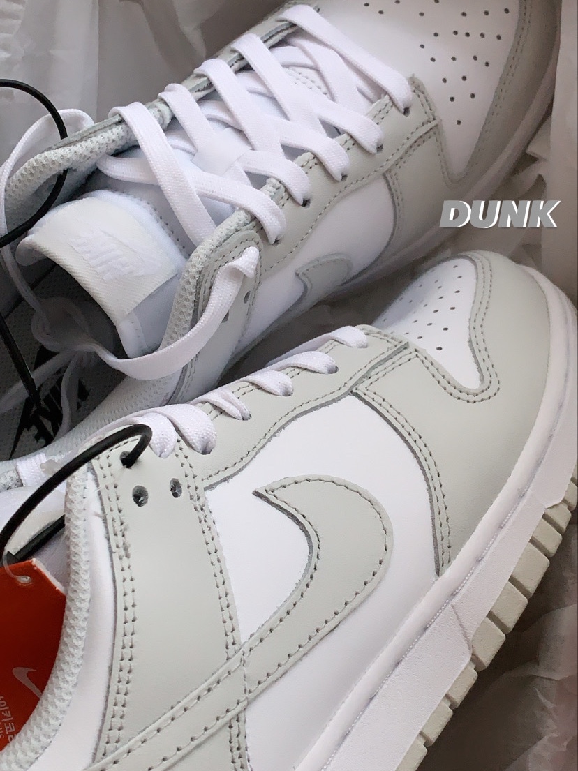 (W) Nike Dunk Low Photon Dust 착용 스타일