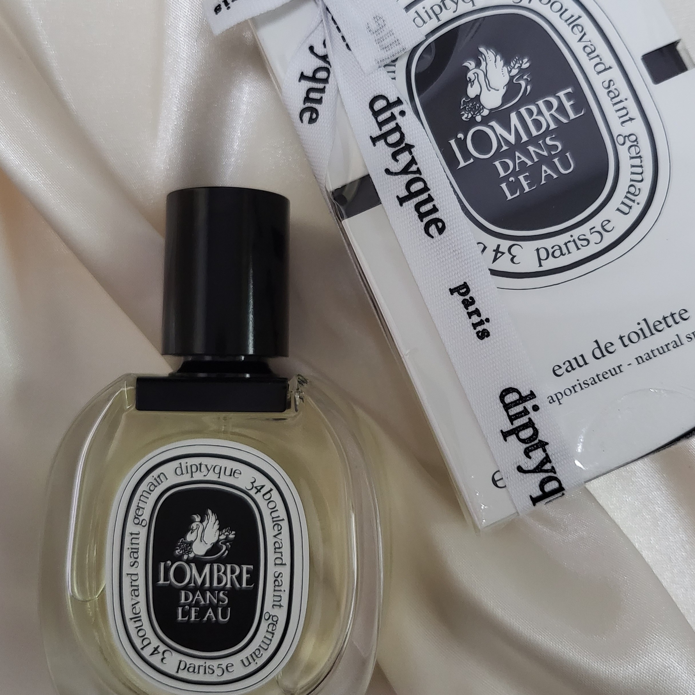Diptyque L'ombre Dans L'eau Eau De Toilette 50ml 착용 스타일