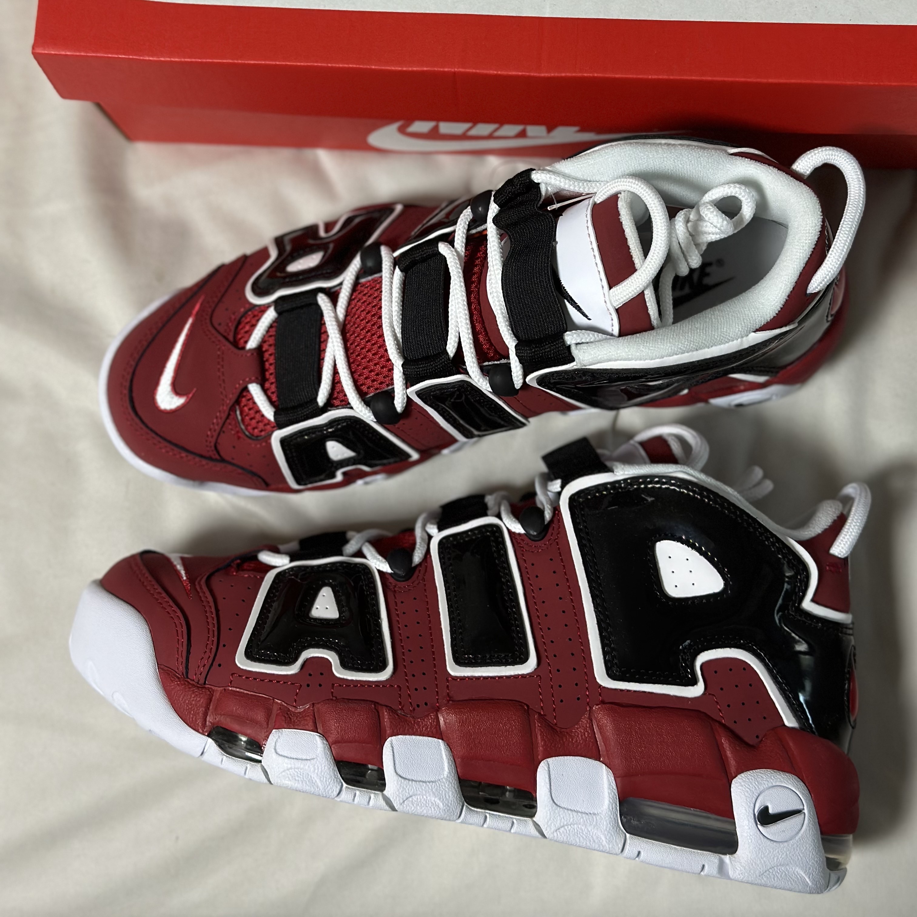 Nike Air More Uptempo 96 Bulls 2021 착용 스타일