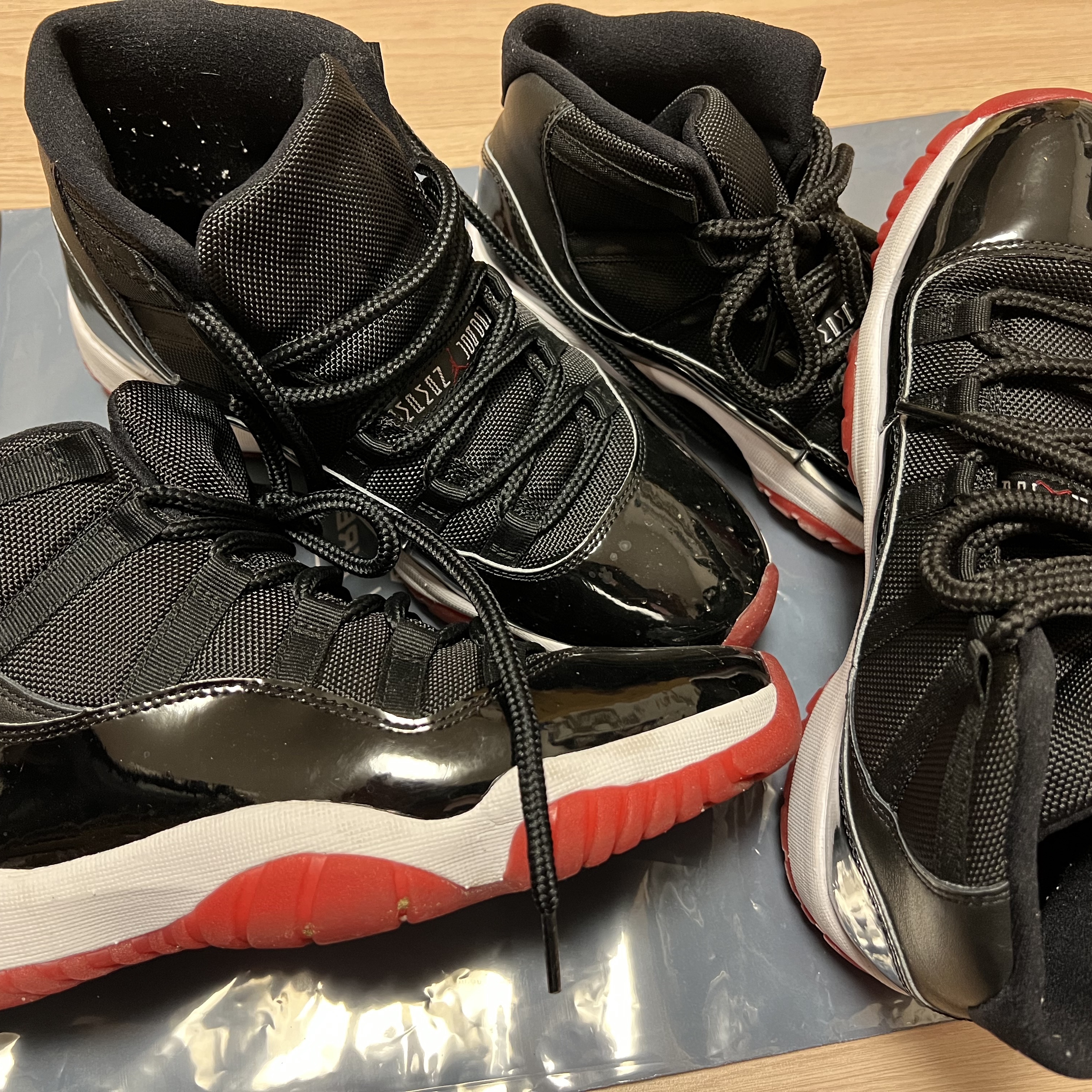 Jordan 11 Retro Bred 2019, (GS) Jordan 11 Retro Bred 2019 착용 스타일 - 2
