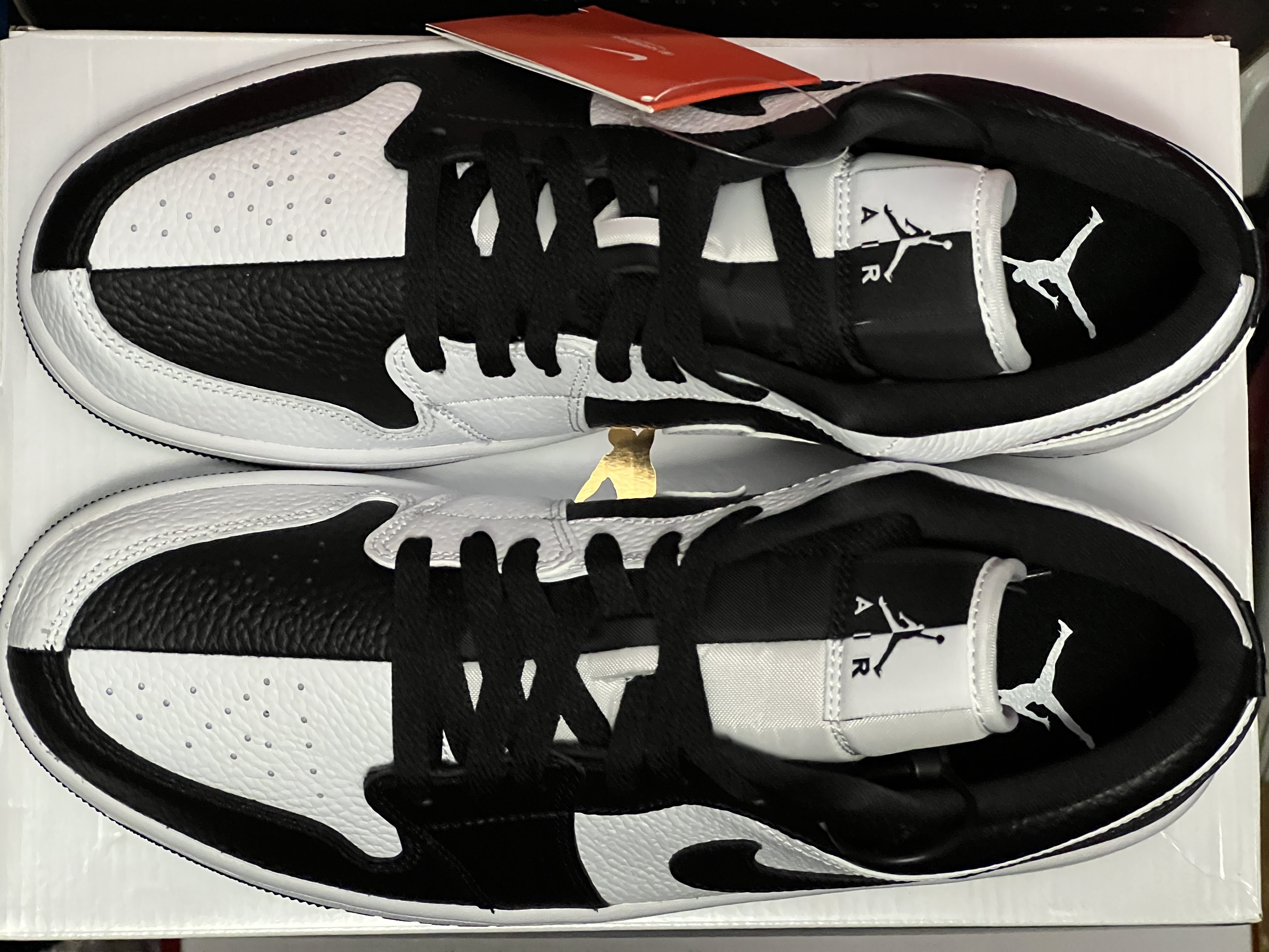 (W) Jordan 1 Low SE Black White 착용 스타일