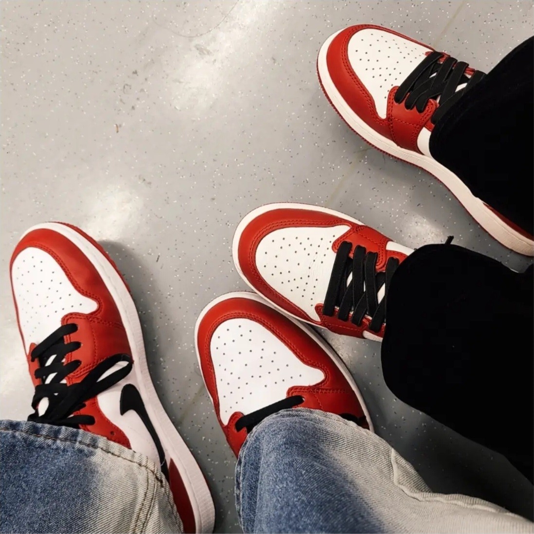 (GS) Jordan 1 Retro High OG Chicago 2022, Jordan 1 Low Golf Chicago 착용 스타일
