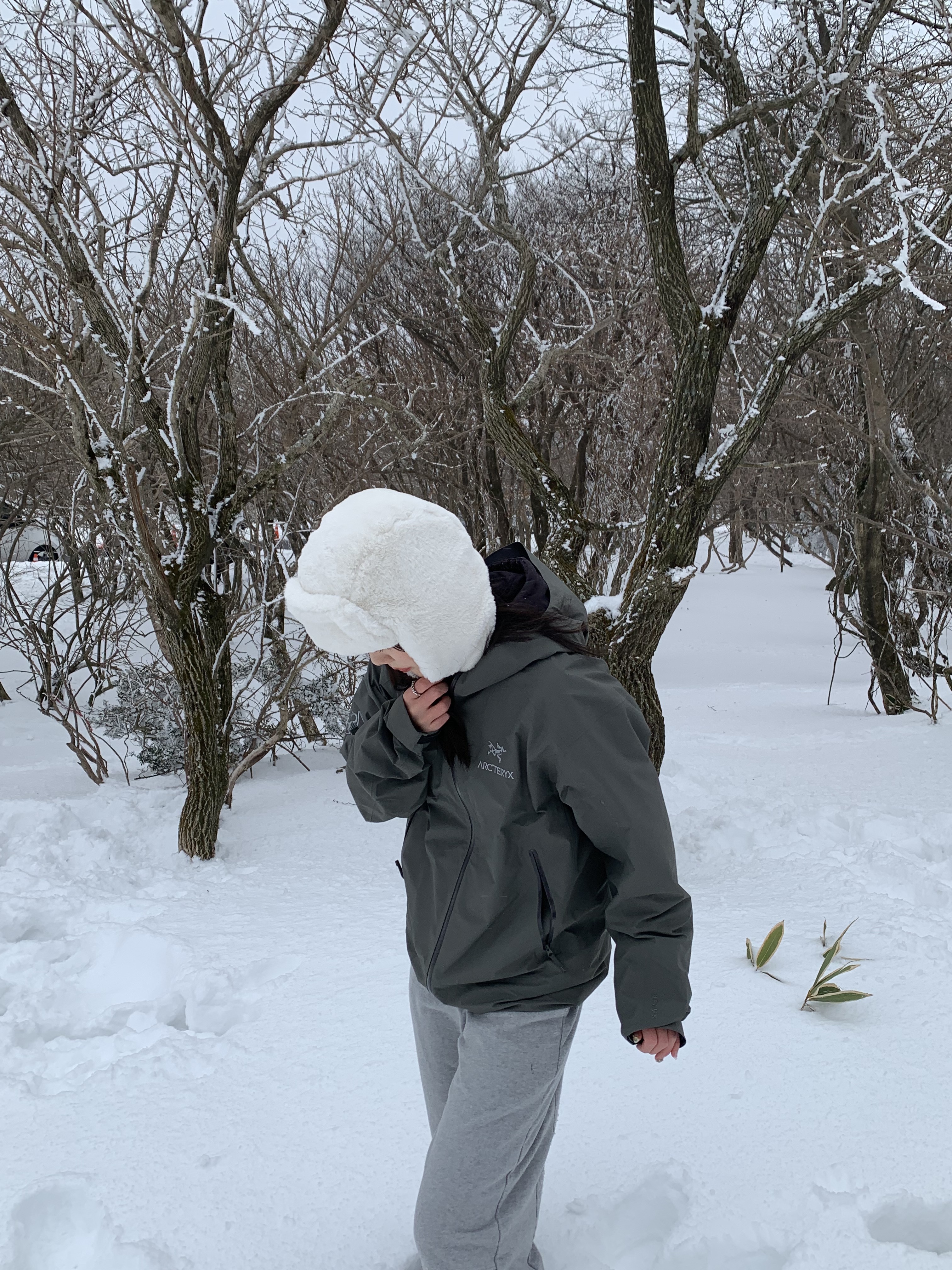 Arc'teryx x Beams Zeta SL Jacket Grey, Salomon XT-6 Turtledove 착용 스타일 - 4