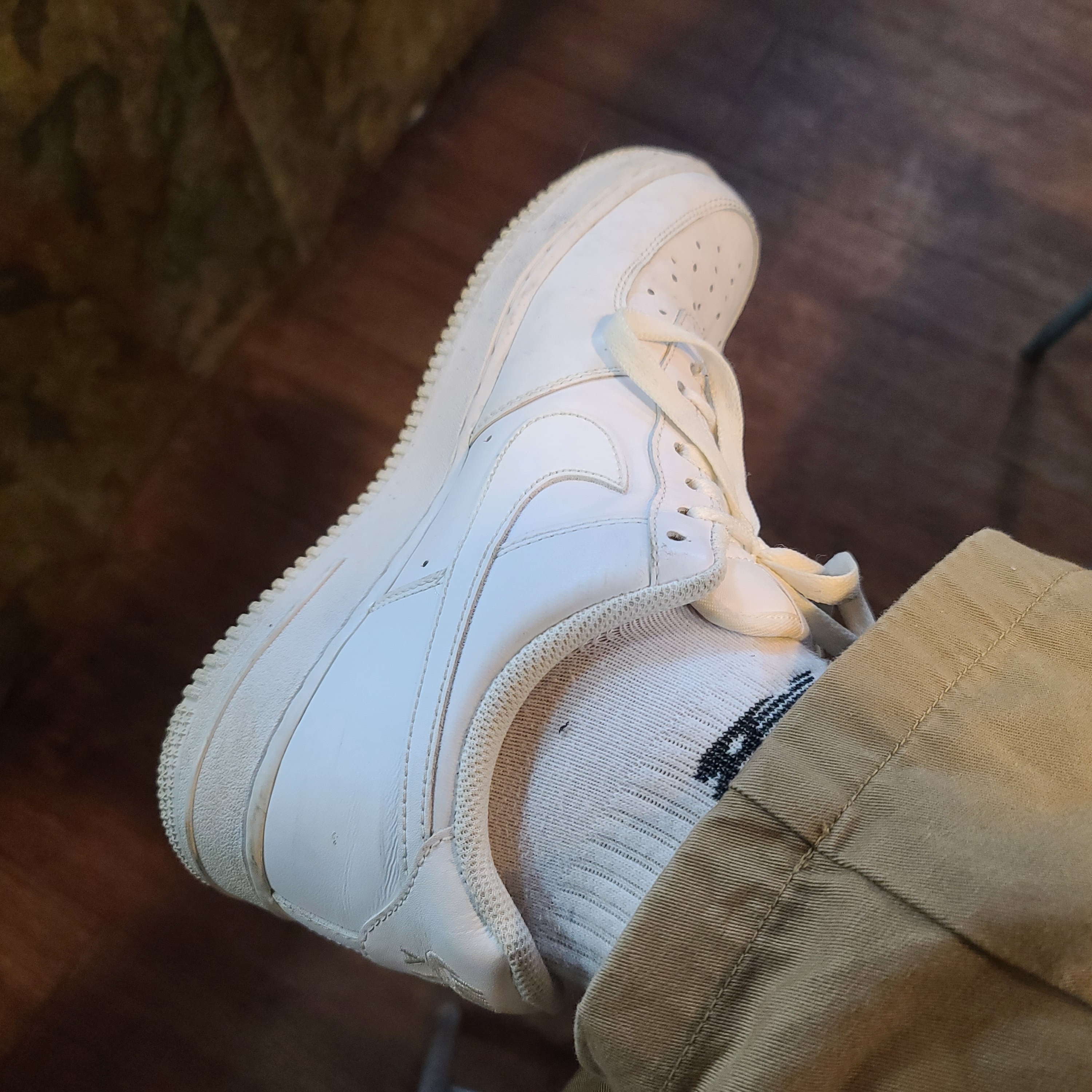Nike Air Force 1 '07 Low White 착용 스타일 - 2