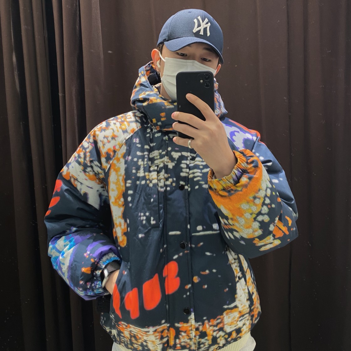 Supreme 20ss City Lights Puffy Jacket-