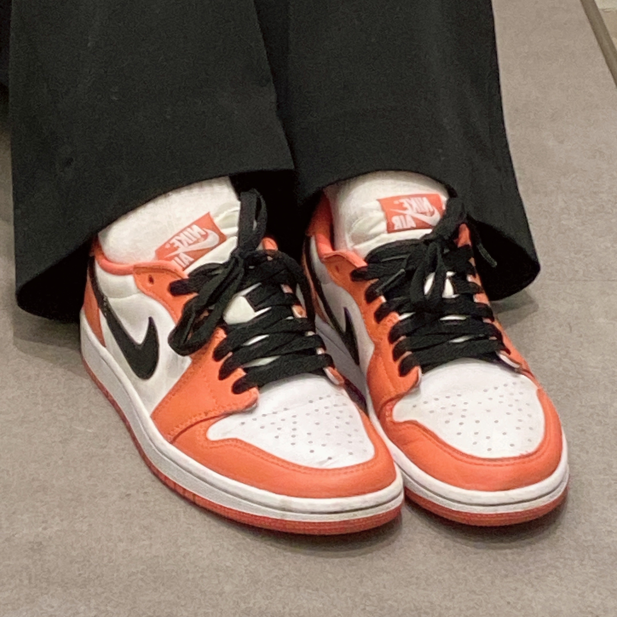 (W) Jordan 1 Low OG Starfish 착용 스타일 - 3