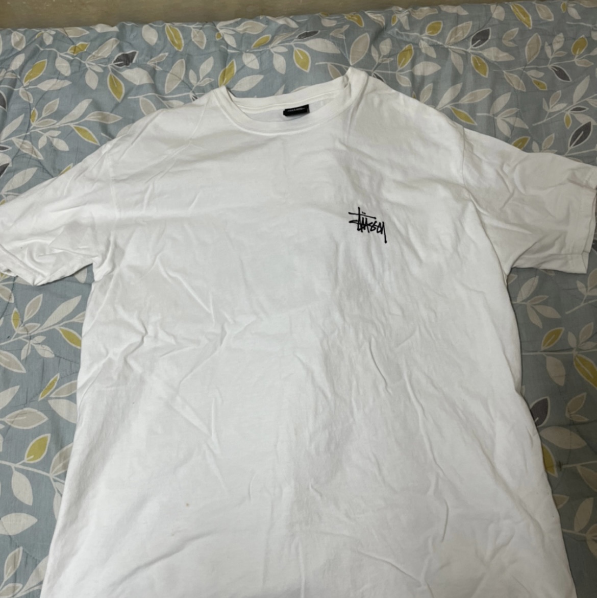 Stussy Basic Stussy T-Shirt White 2022 착용 스타일