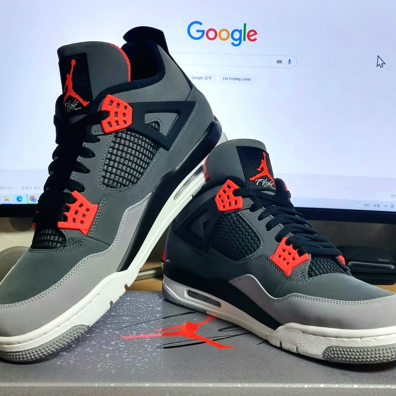 Jordan 4 Retro Infrared 착용 스타일