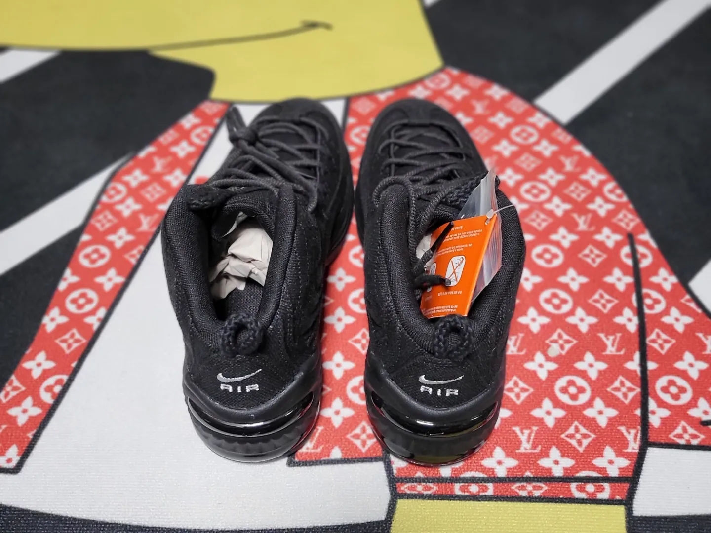Nike x Stussy Air Penny II Black 착용 스타일 - 4