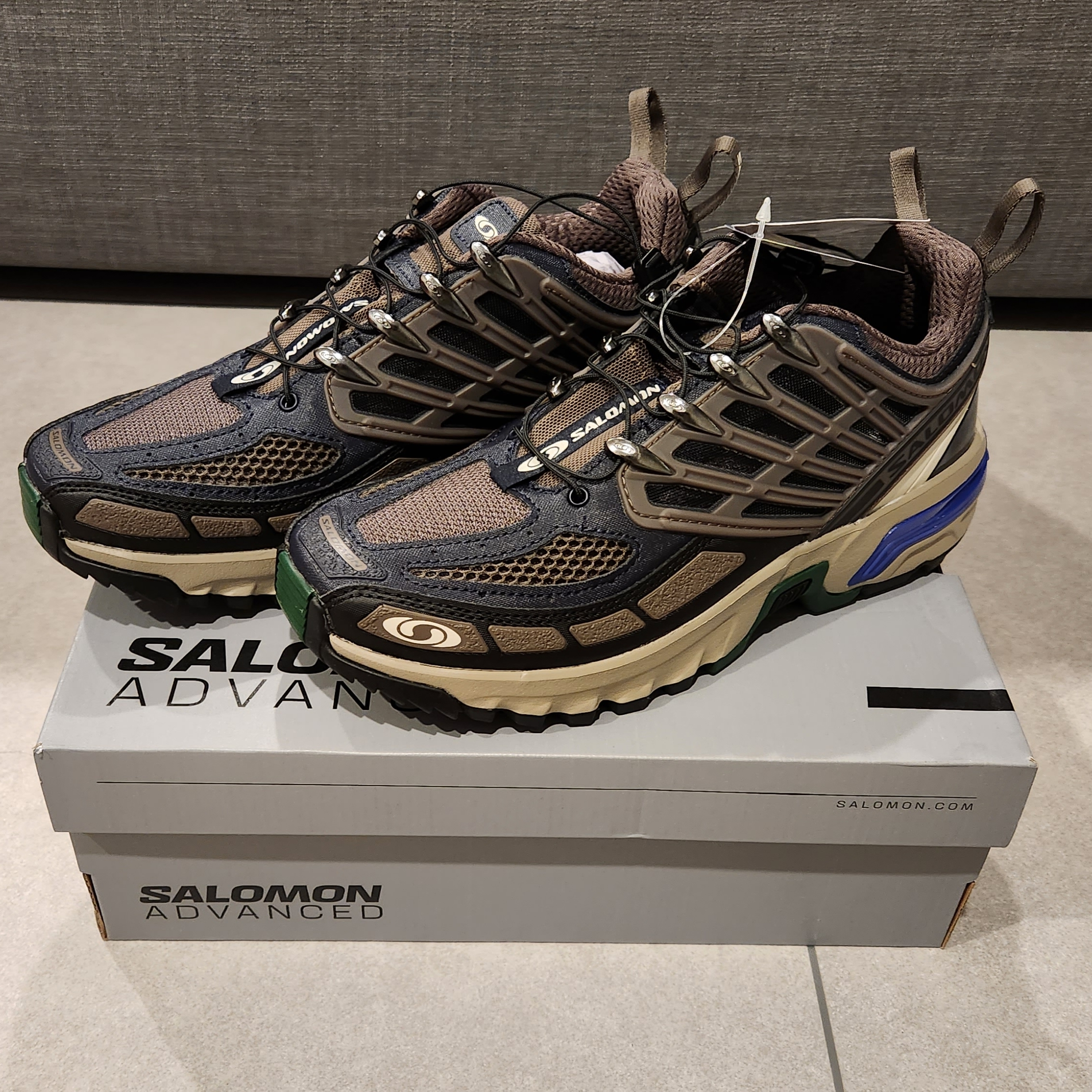 Salomon ACS Pro ADV Night Sky 착용 스타일