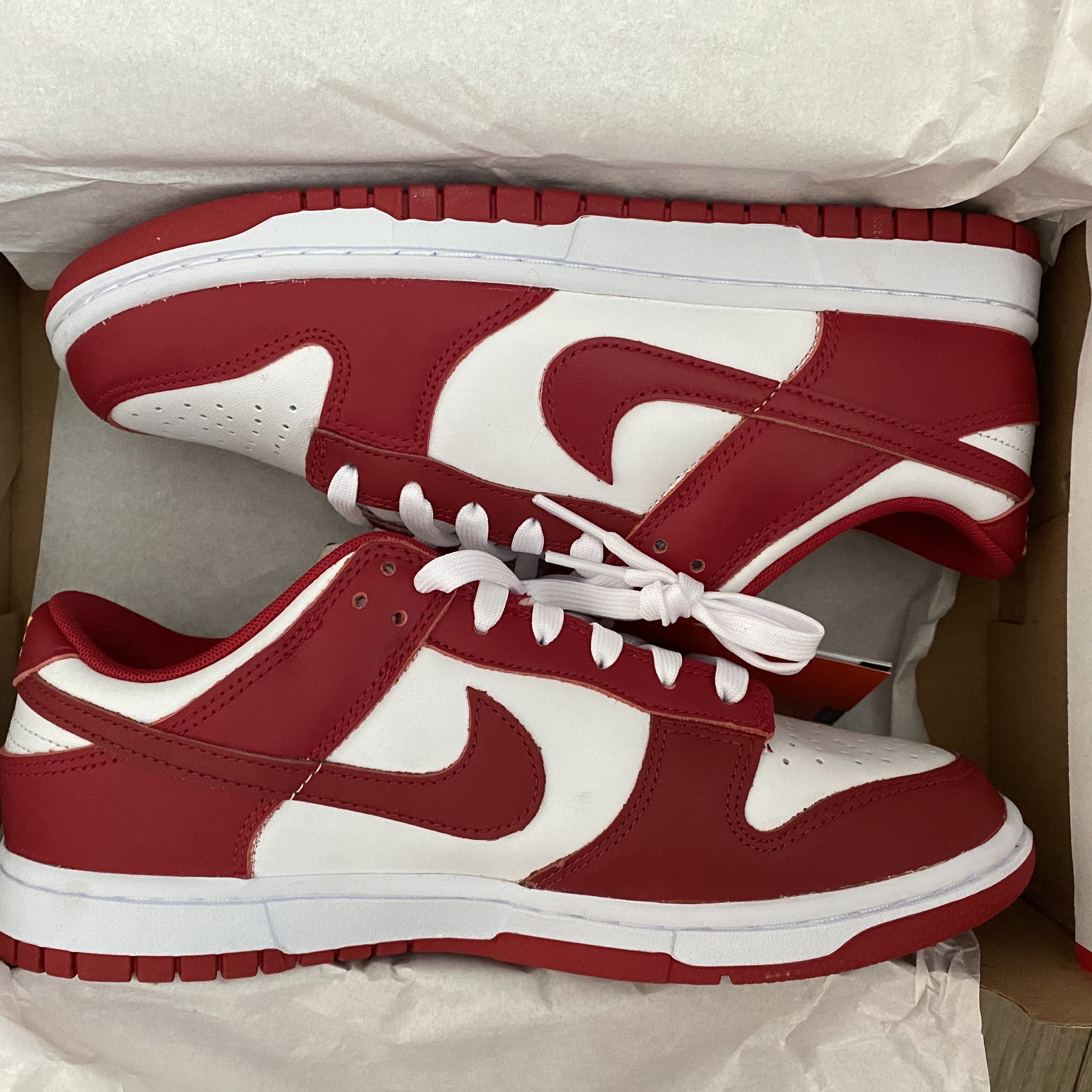 Nike Dunk Low Retro Gym Red 착용 스타일