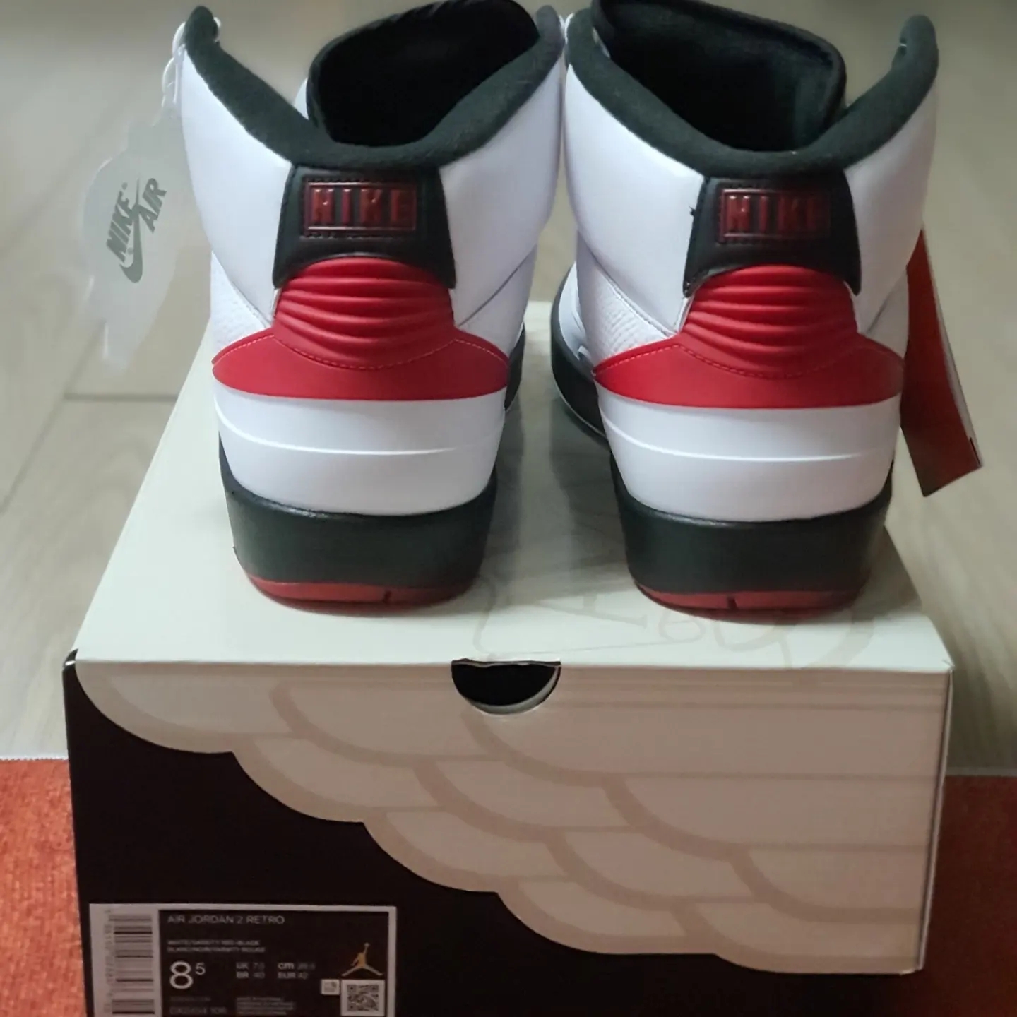 Jordan 2 Retro OG Chicago 착용 스타일 - 2