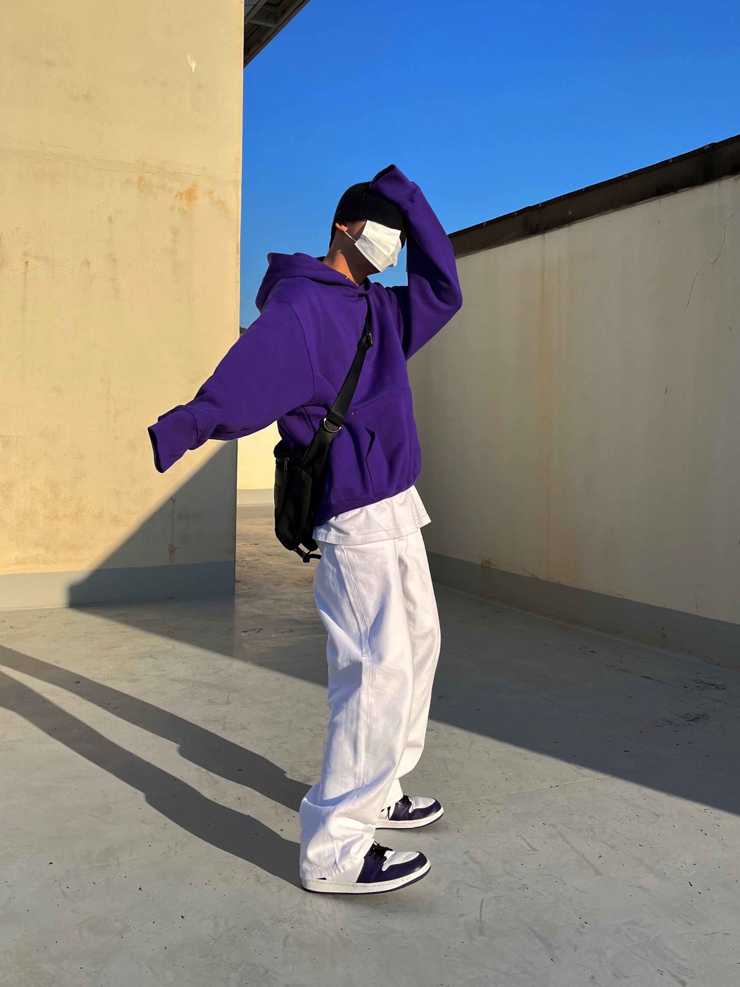 Jordan 1 Retro High OG Court Purple 2020 착용 스타일
